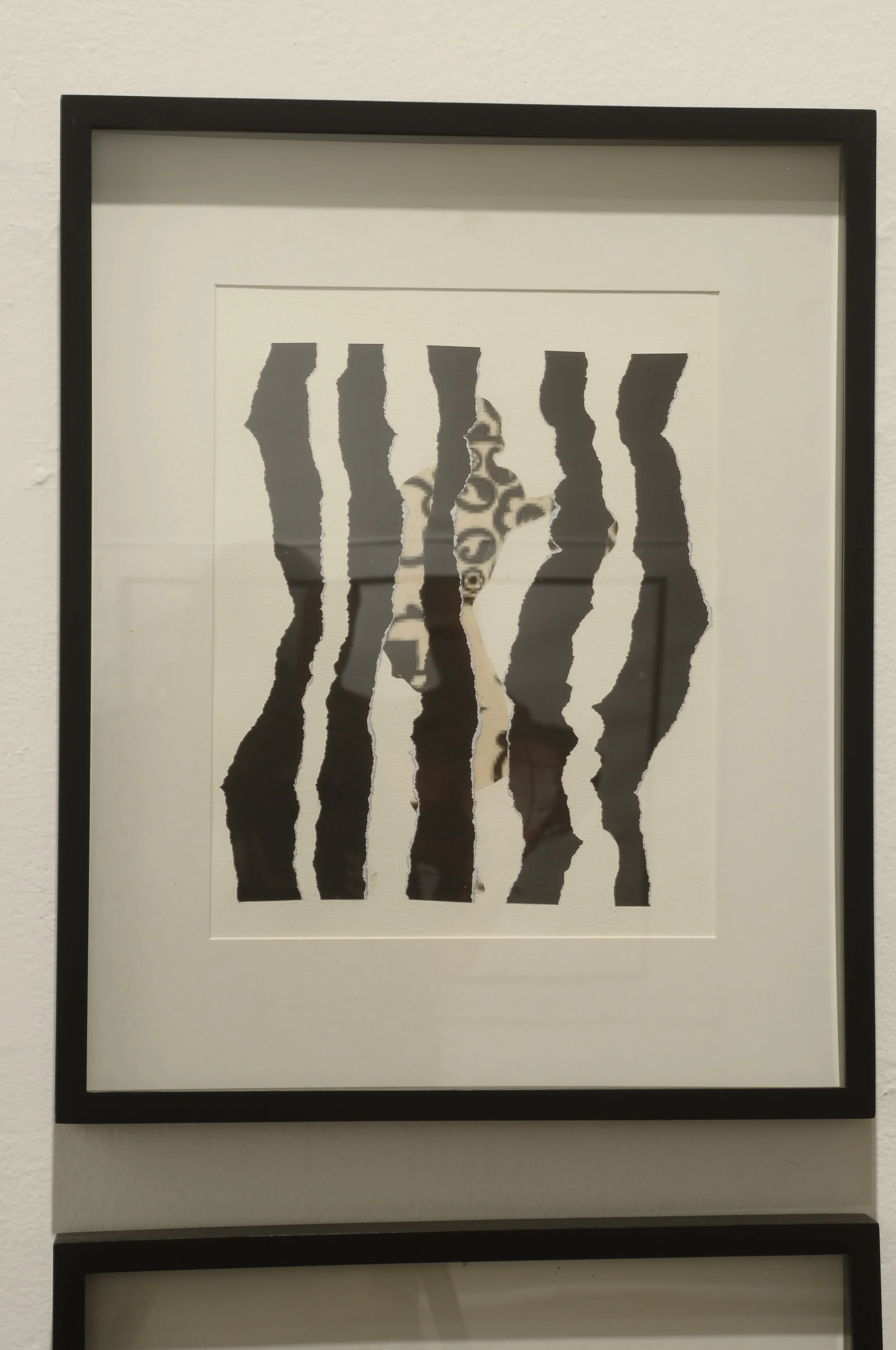  Player in&nbsp;  mixed media on paper  12" x 8.5"  2012 