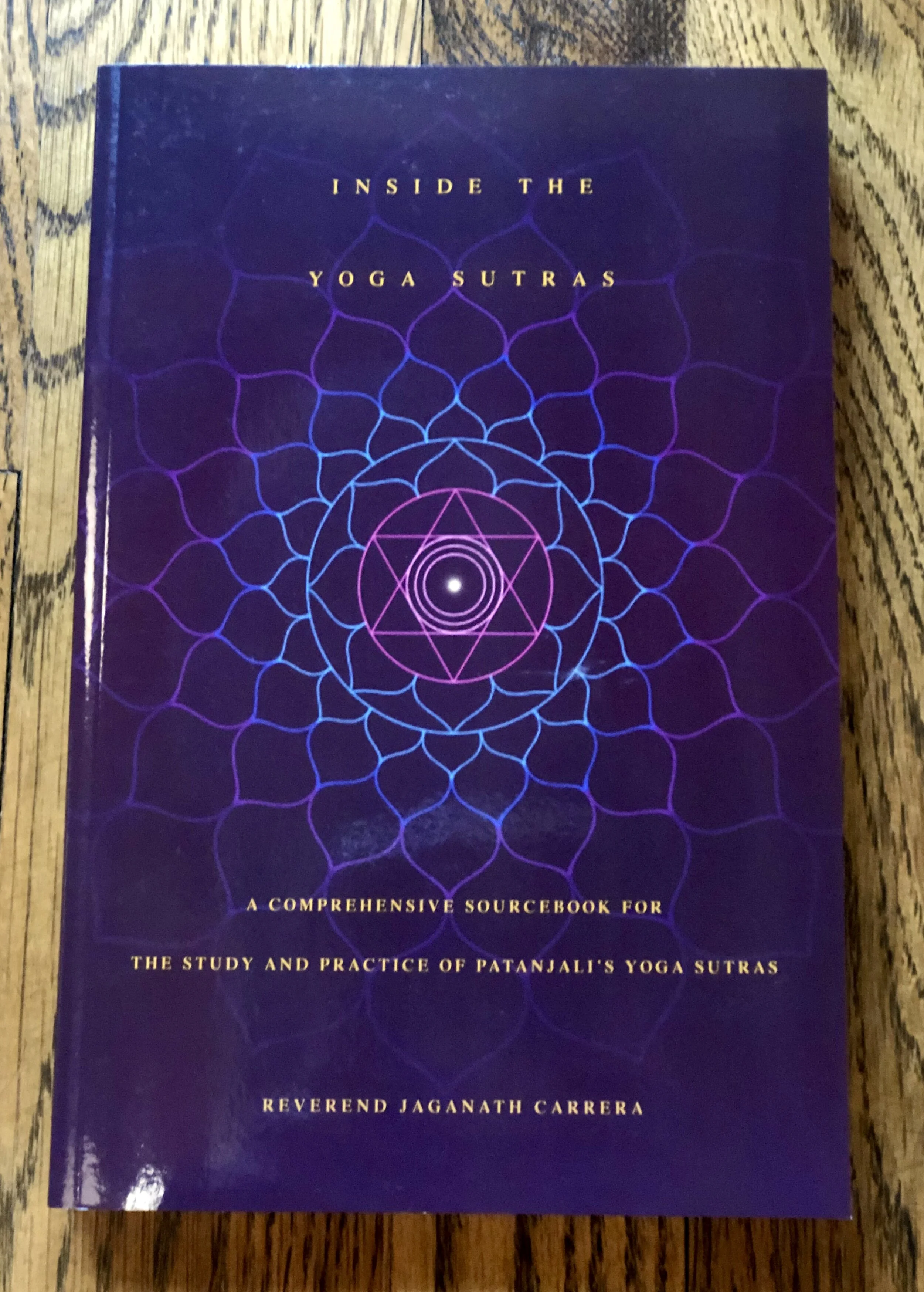 VIRTUAL Book Club: Inside the Yoga Sutras by Reverend Jaganath Carrera