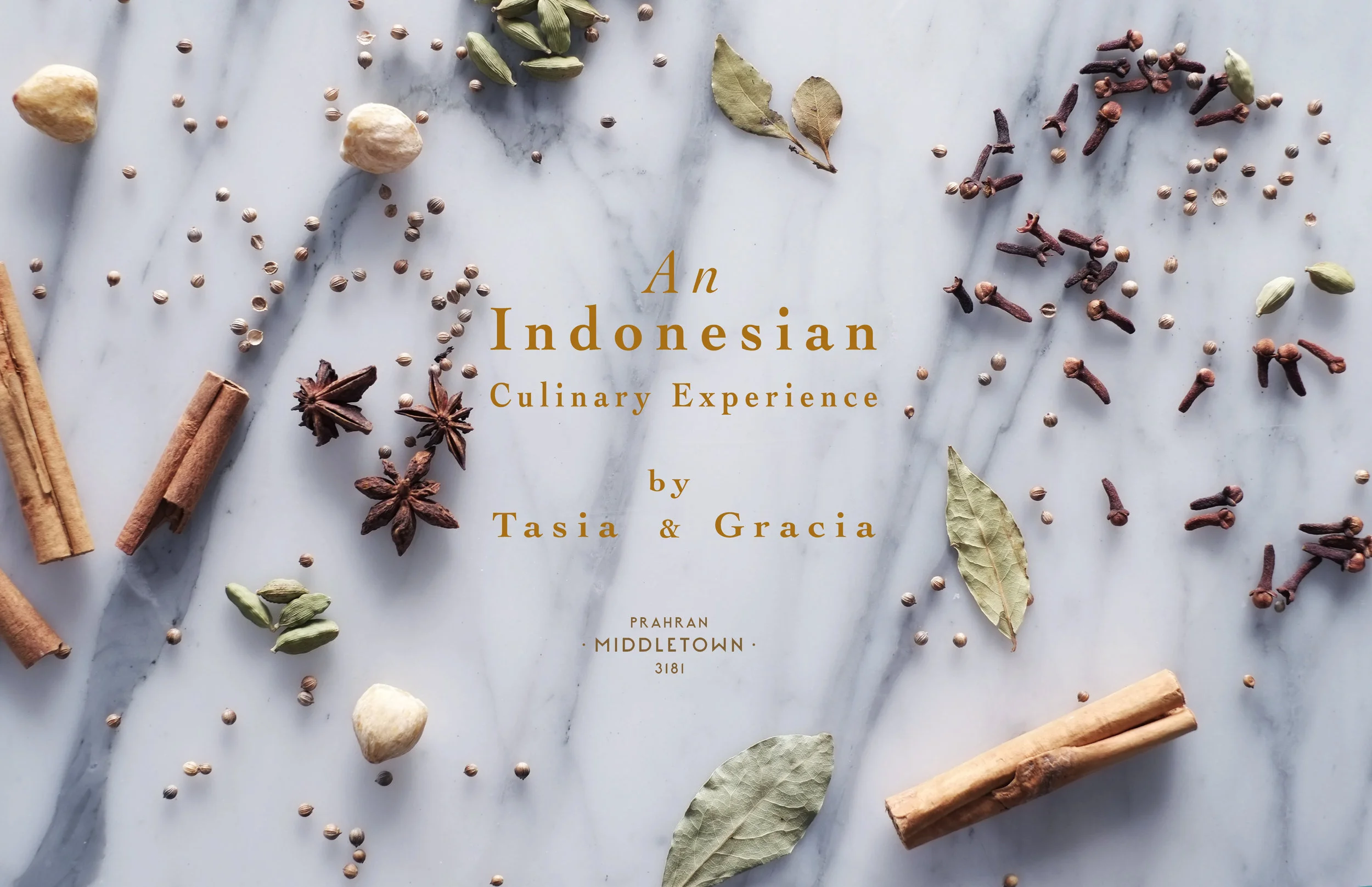 Tasia & Gracia's Pop- Up Restaurant