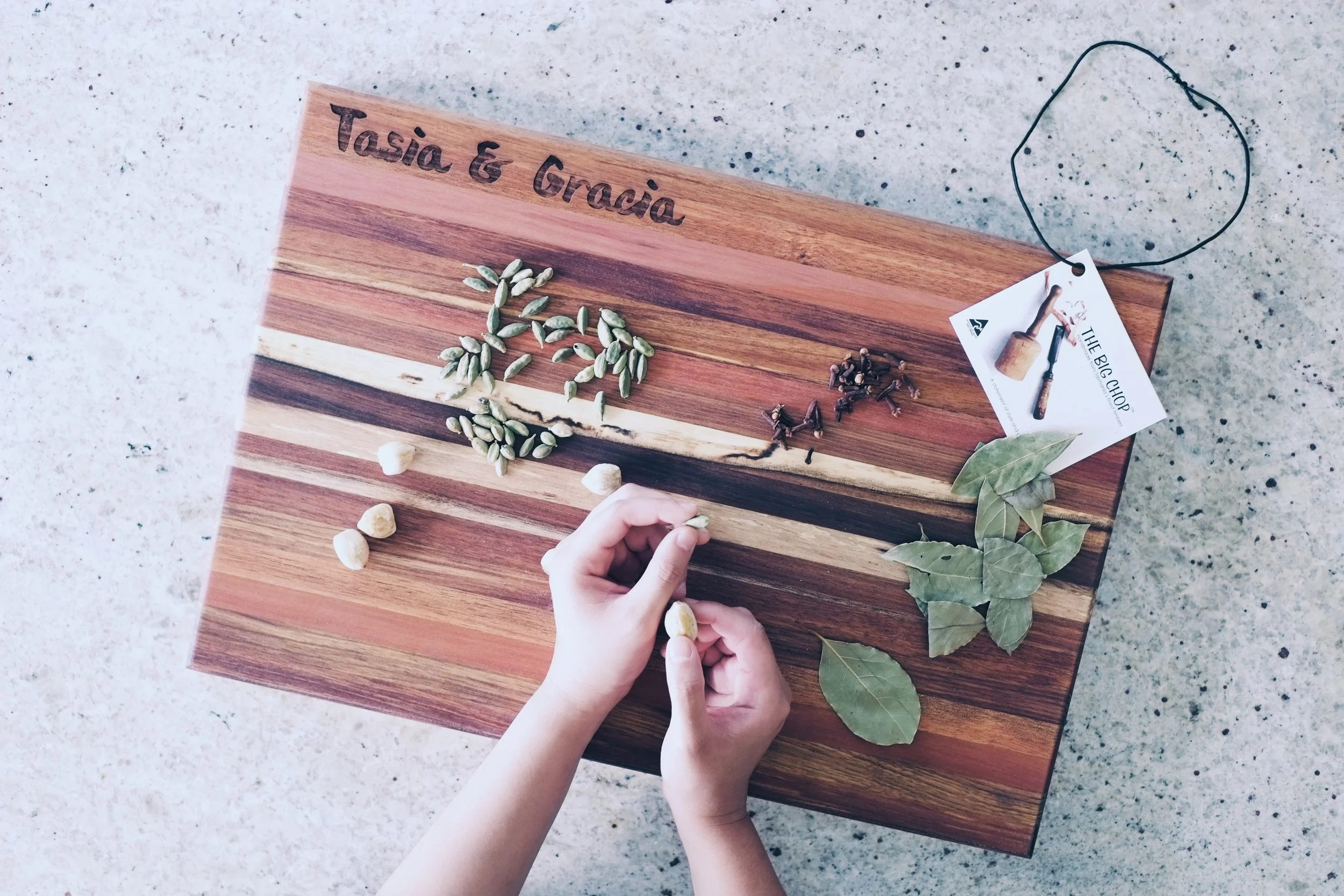 The Big Chop- Rectangle Blackwood and Myrtle