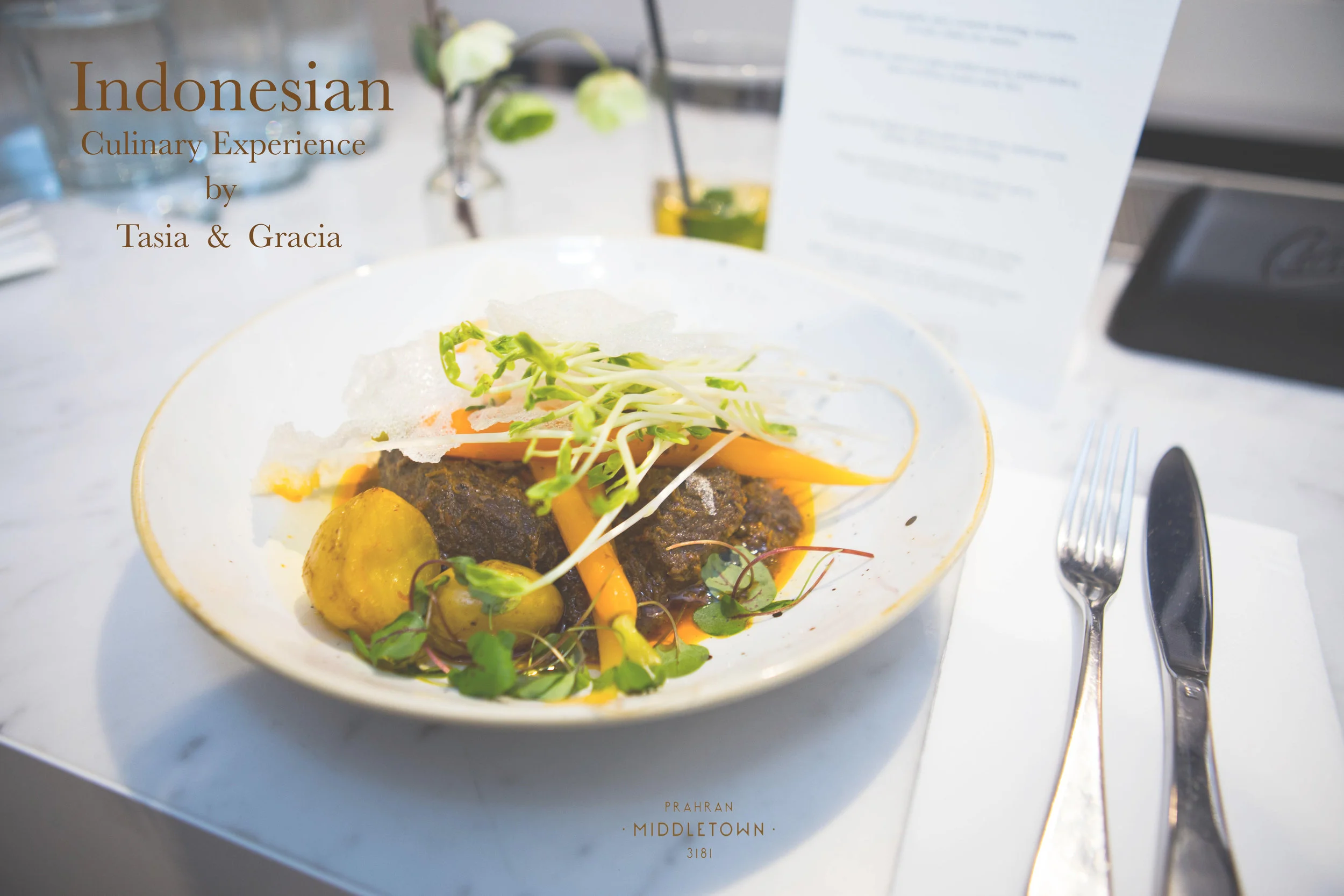Tasia & Gracia Pop Up Restaurant 
