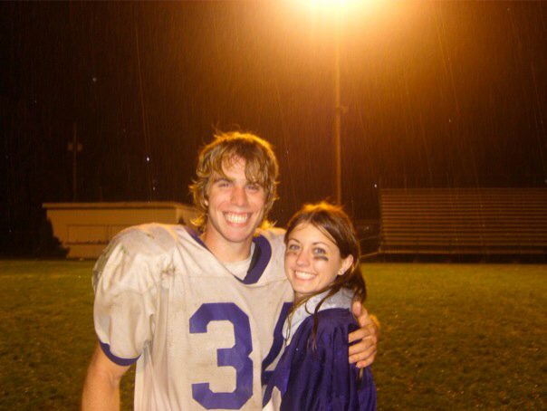Mr. Good and I our Senior year of high school <3
