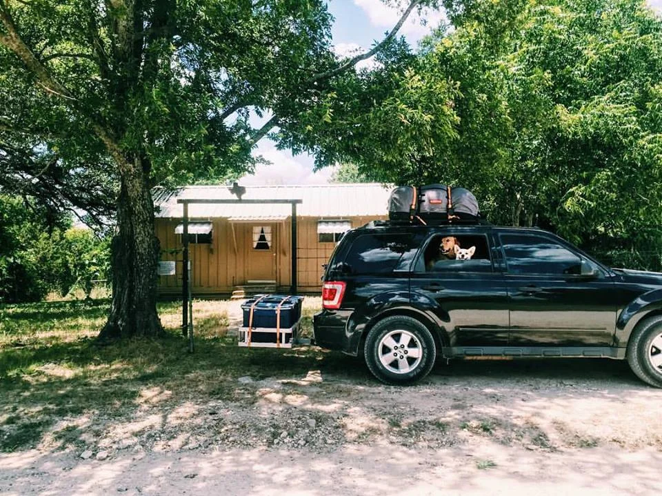 Packed up and ready to move from Meridian, TX, on to the next adventure!