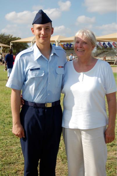 Nana was so proud of Zack and so happy to see him graduate in San Antonio, TX. She loved all of her grandchildren so much! 