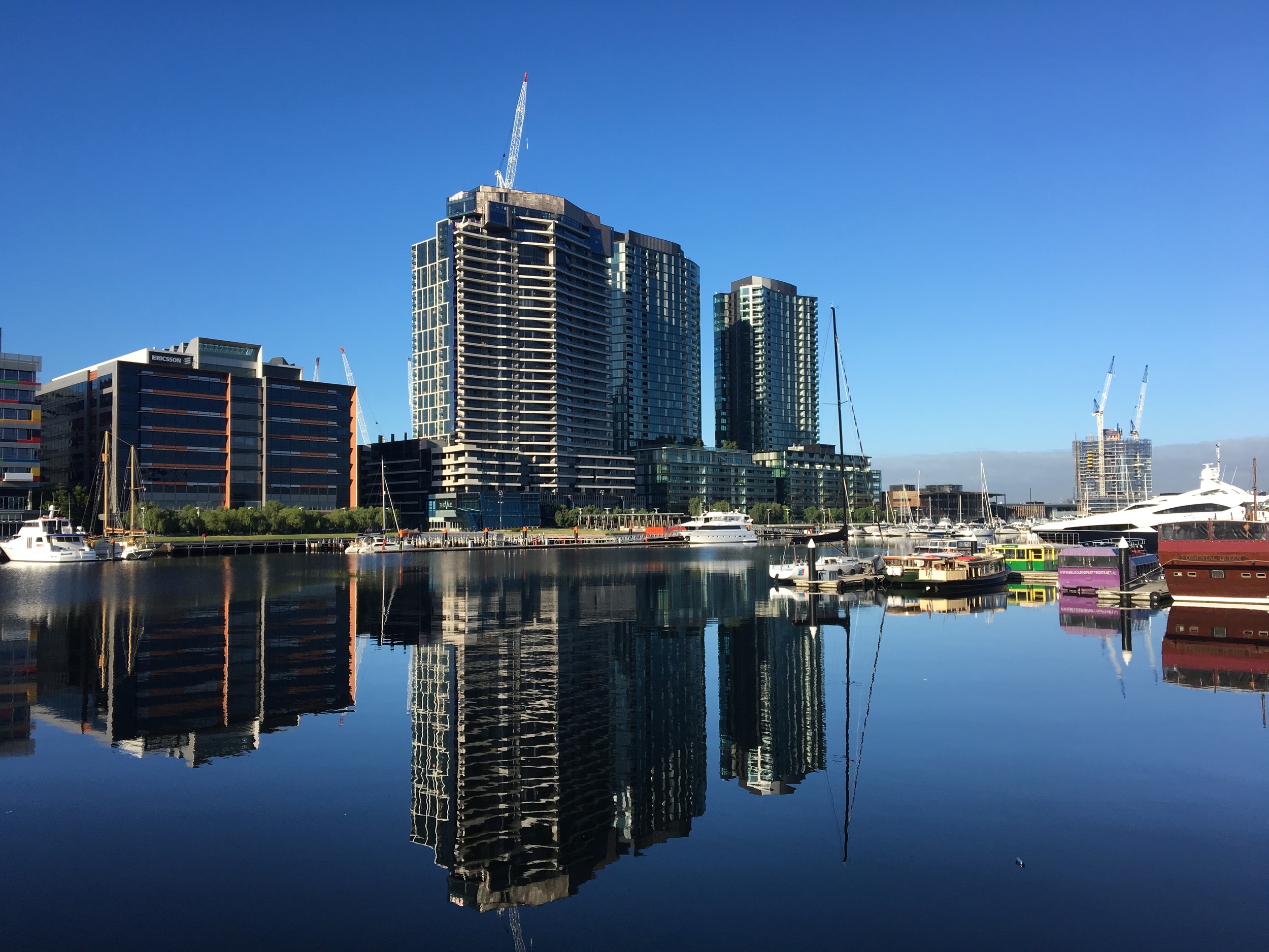 Melbourne harbour