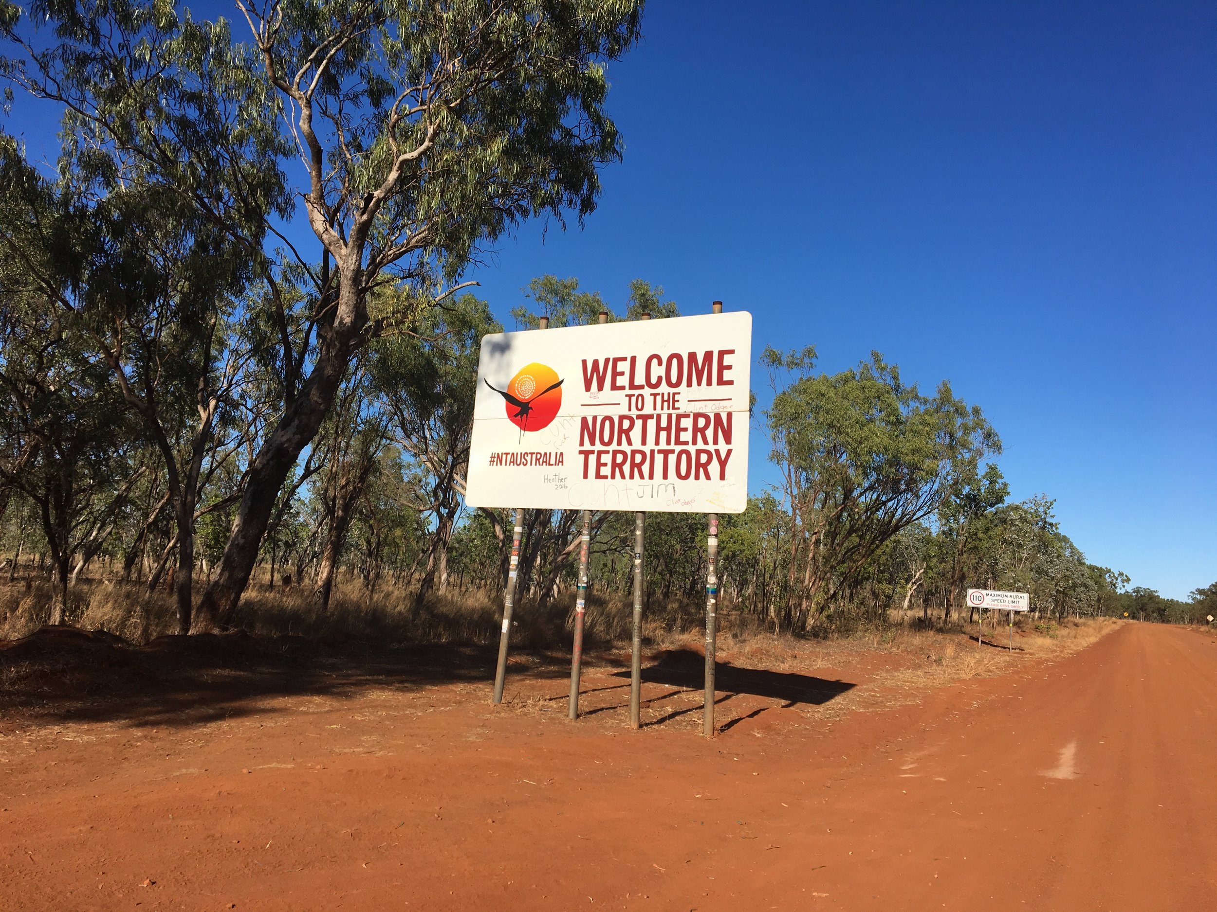 The Northern Territory border