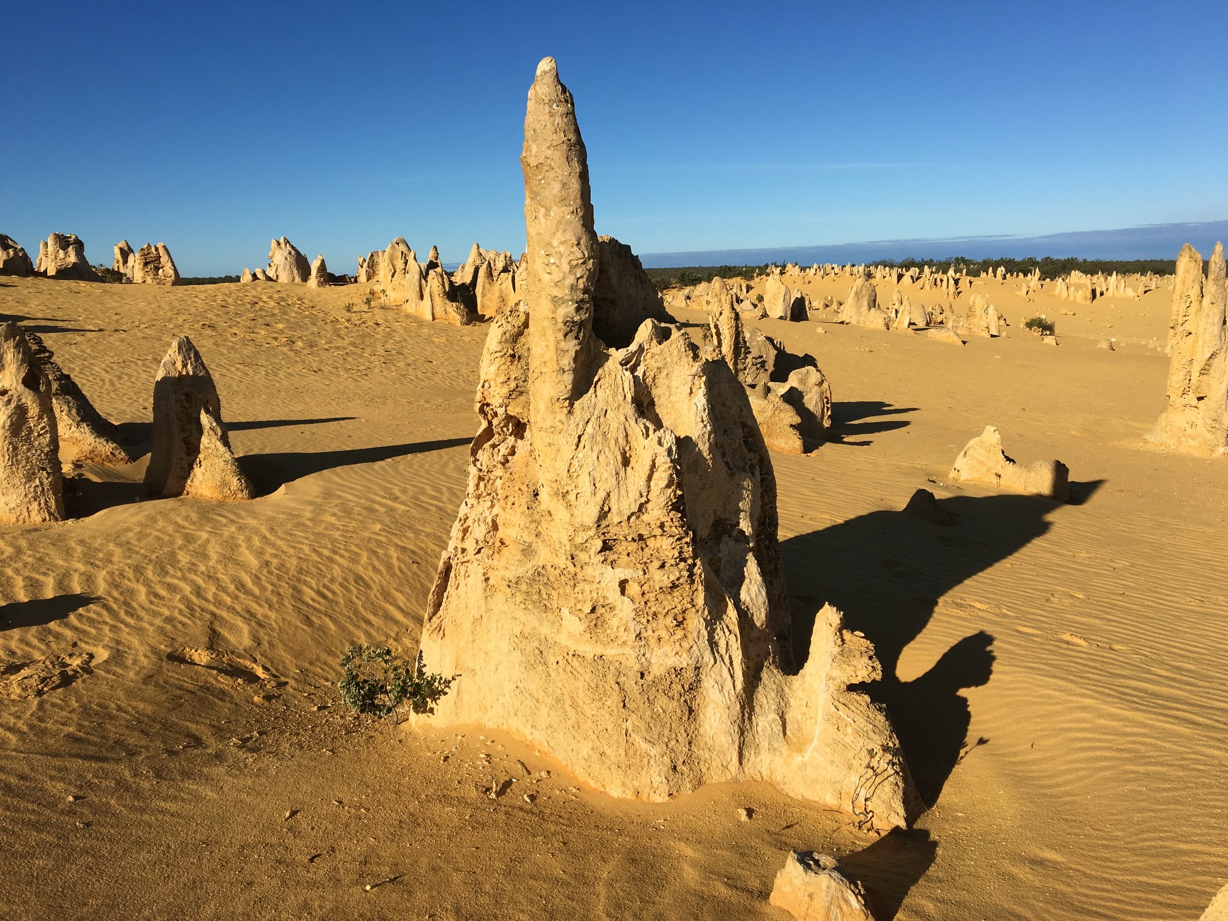 The Pinnacles rock formations
