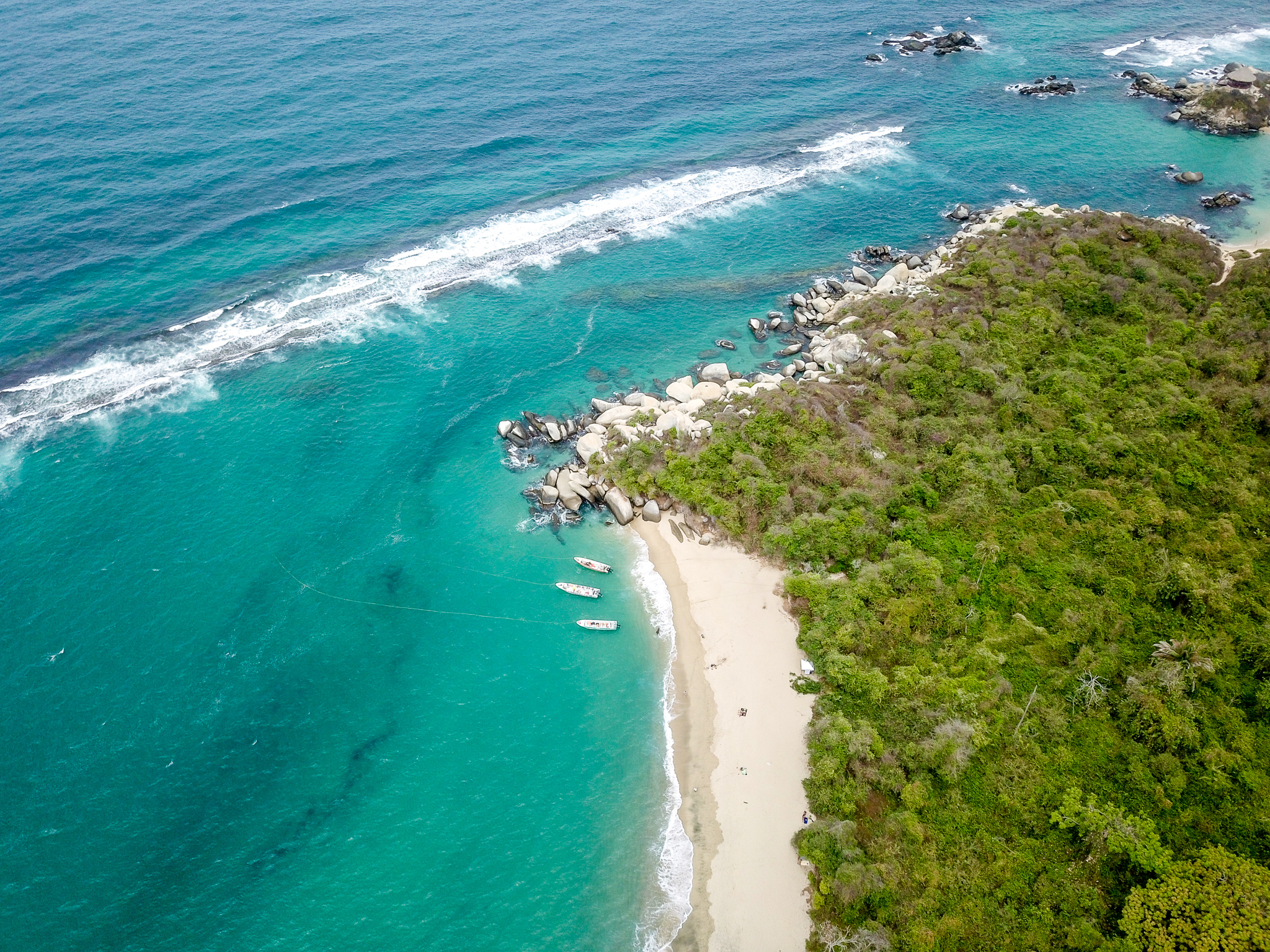 Second beach behind the main beach of Cabo San Juan