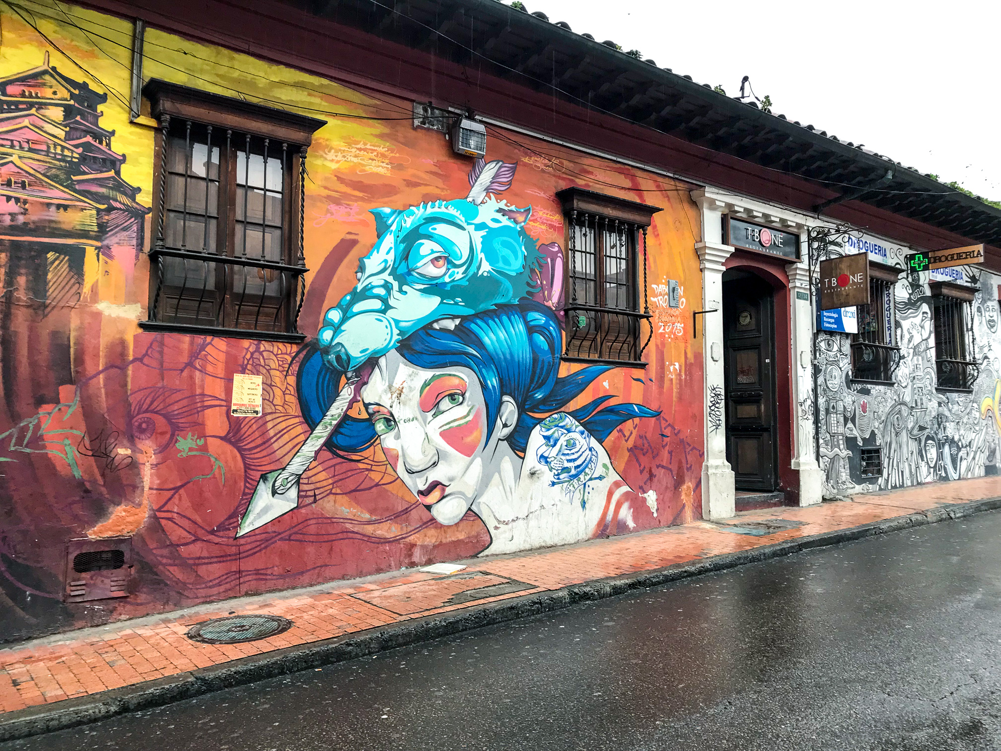 Graffiti Candelaria area 