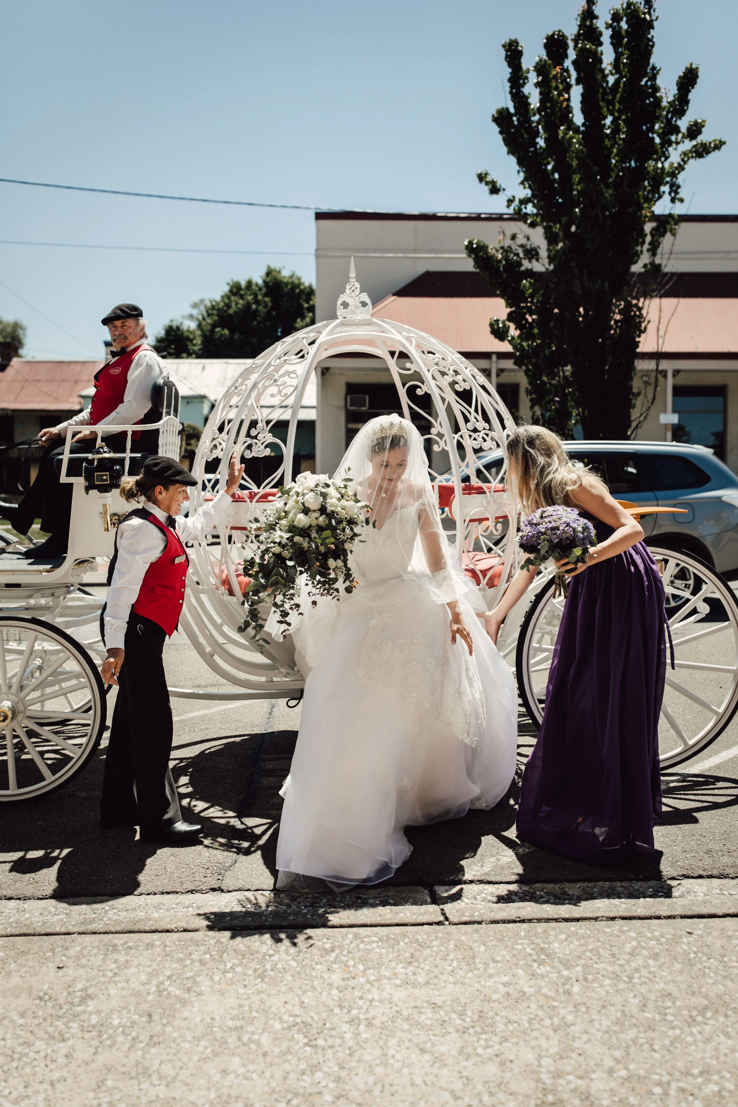 Gown by Claudia Savage Photography by Shae Estella