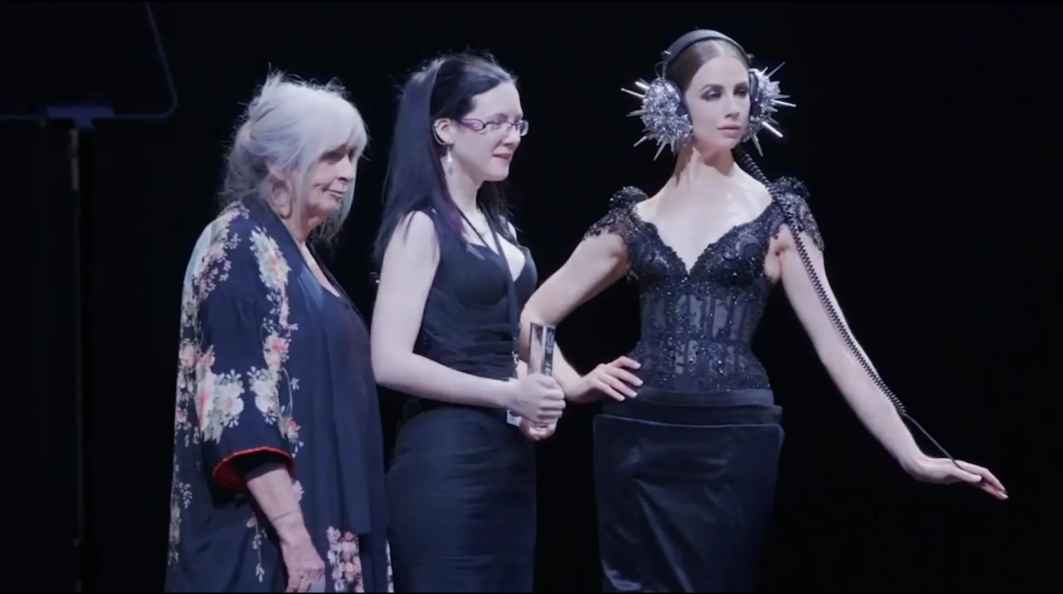 Echoplex - Goddess of Reverb by designer Natalie Hutton 2018 World of Wearable Art award ceremony.