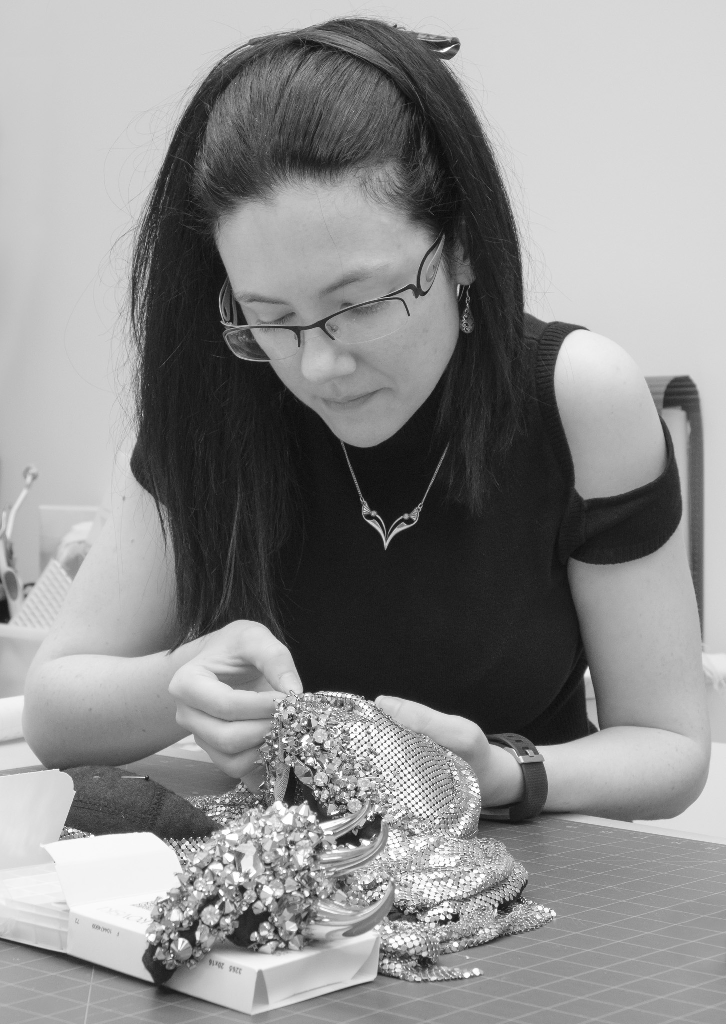 Designer Natalie Hutton for Claudia Savage