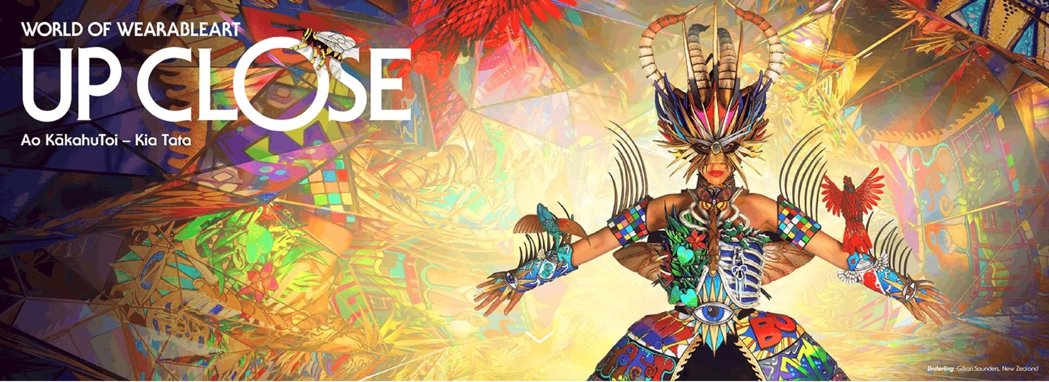 World of Wearableart - Up Close. An exhibition at the National Gallery of New Zealand, Te Papa