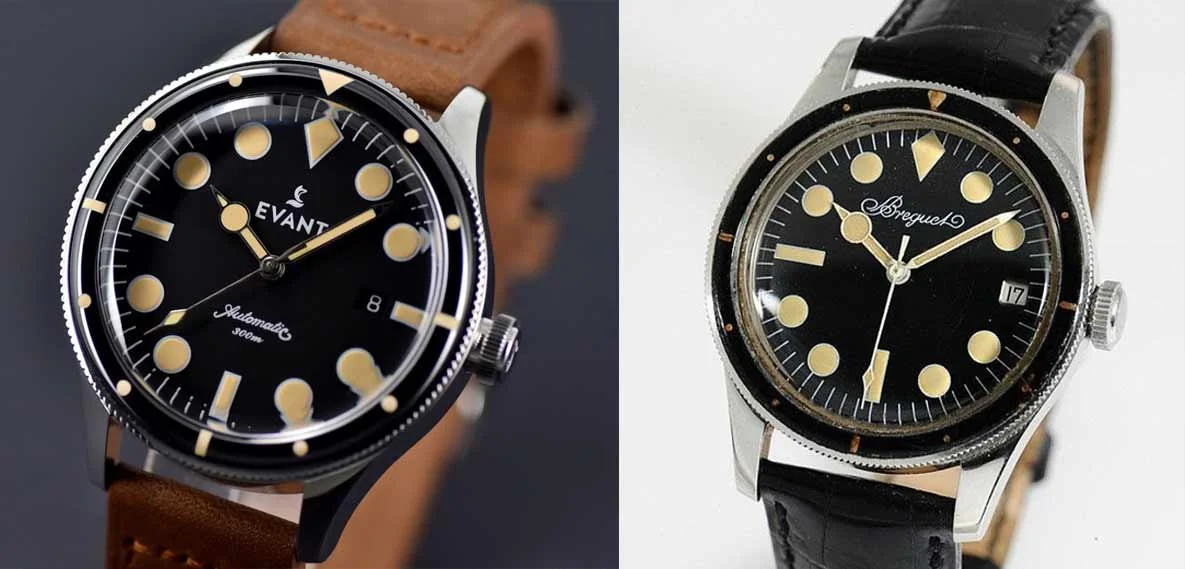 The Evant Tropic pays homage to the Breguet No. 1646, of which only 60 were ever made, three of them making it to market. Photo credit: Auktionen Dr. Crott