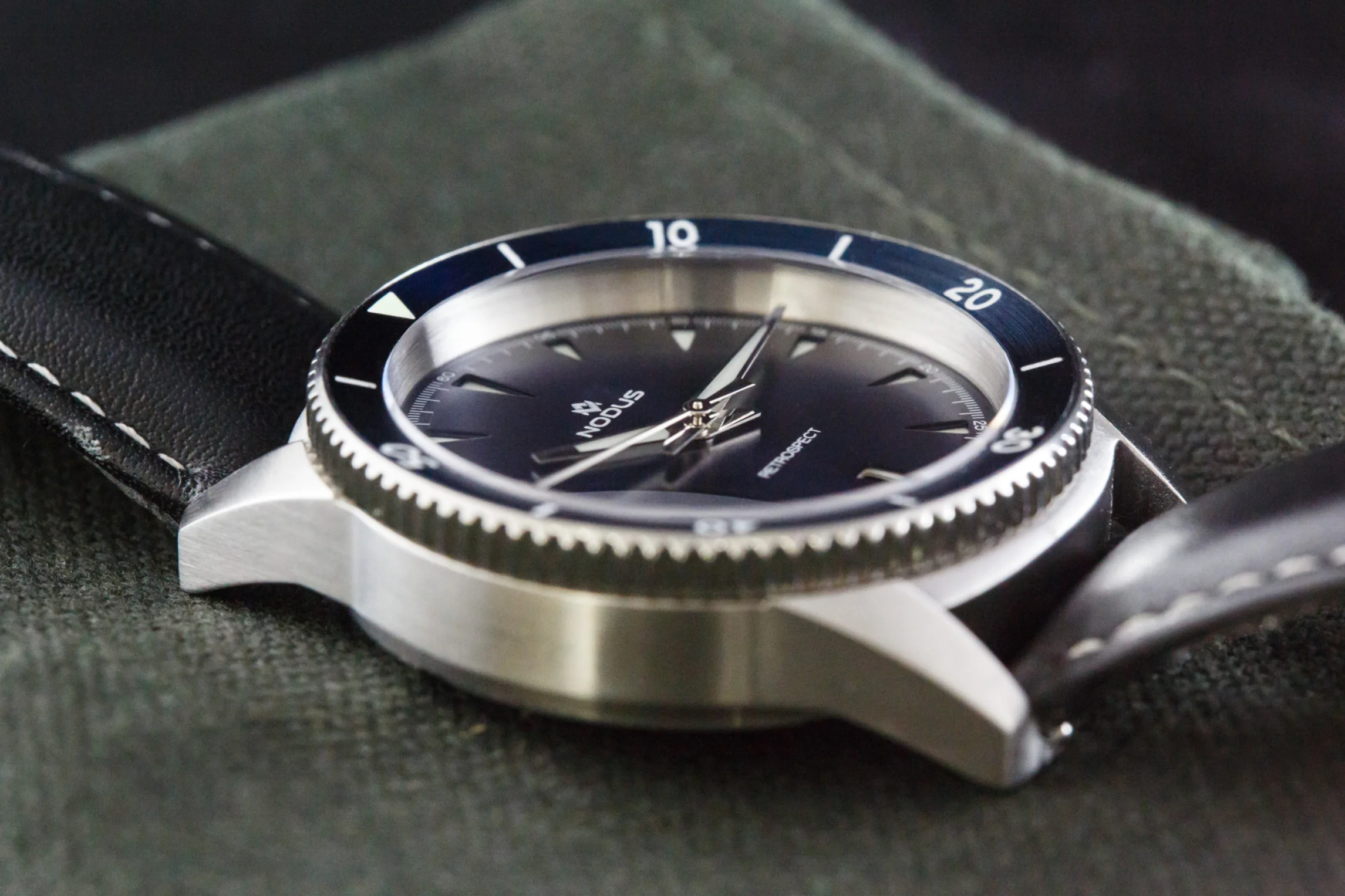 The sandwich dial adds tremendous depth to the overall appearance of the watch.