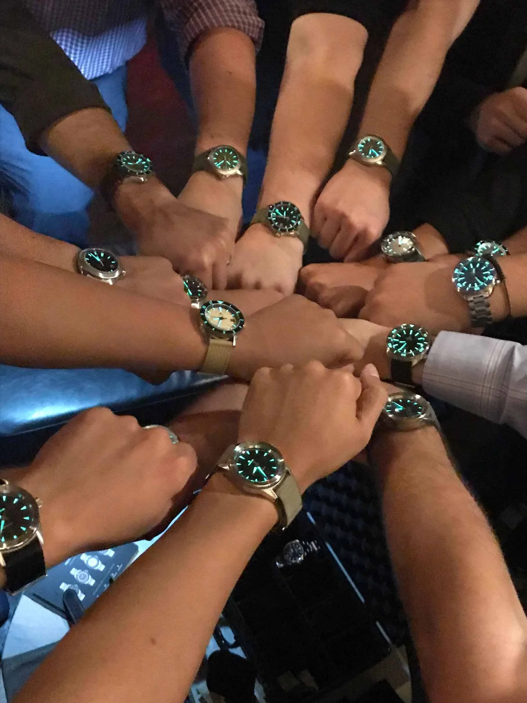 The very first Nodus group lumed wrist shot.