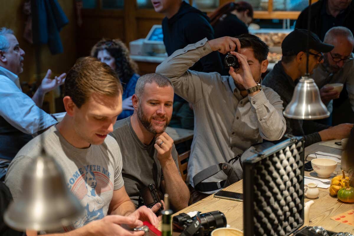 Justus ( @watchonmywrist ) and James ( thejames80 ) were among the attendees of our brunch.