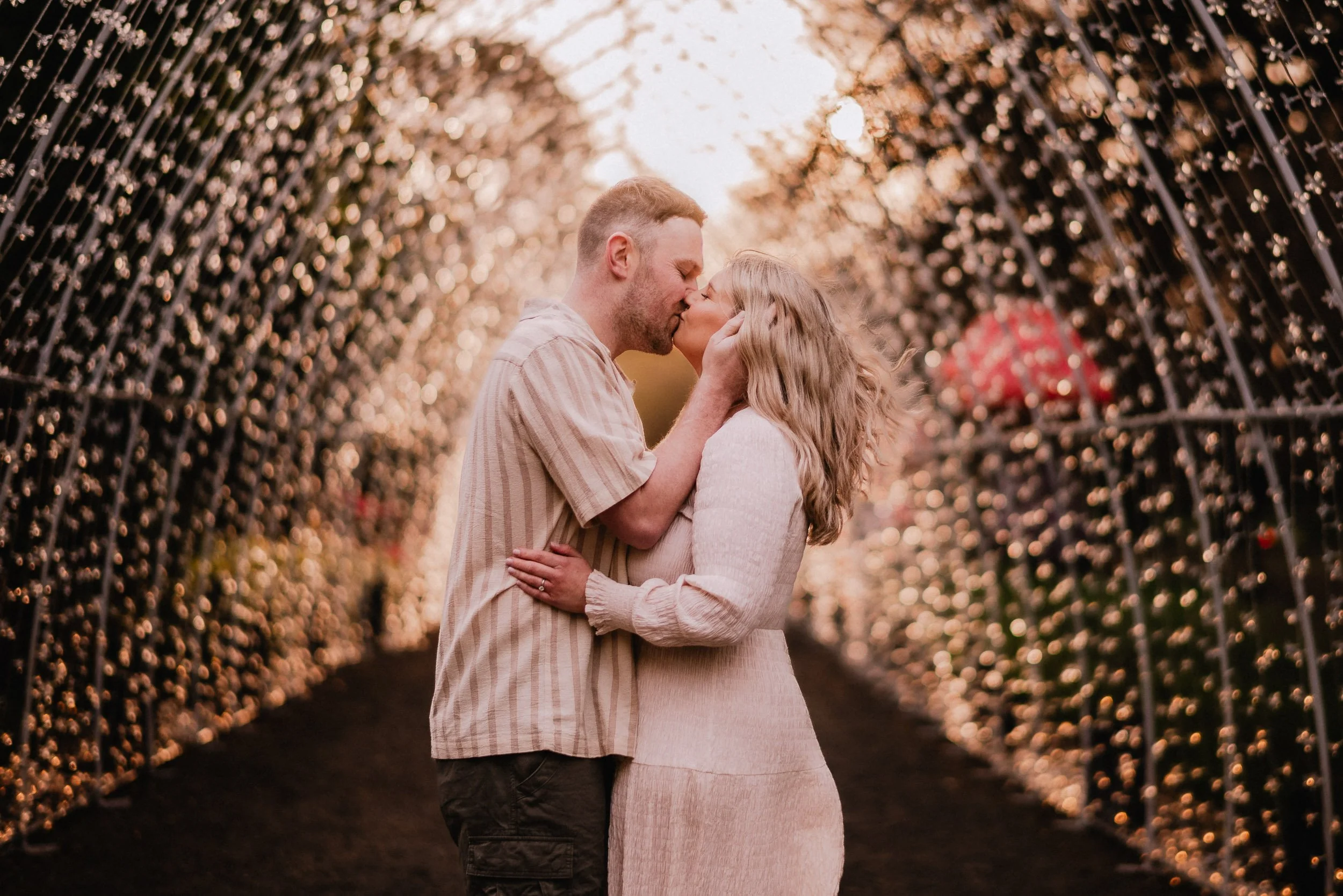 Christchurch engagement photography Botanic Gardens