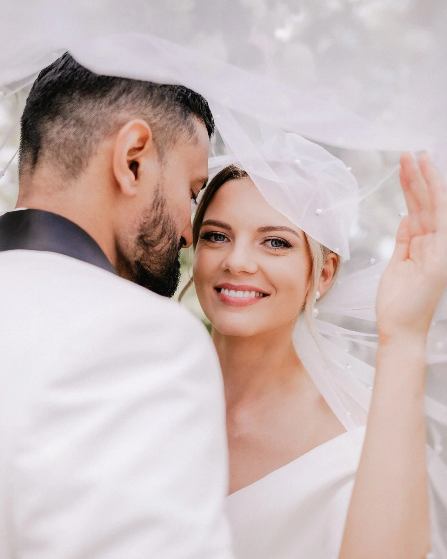 Anya &amp; Dushan 🔥🔥🔥

Hair &amp; Make up: @makeupbytisean, @jessicakirner_hair_artist 
Dress: @evalendel 
Celebrant: @maddy__lloyd (Studio Alchemy) 
Venue: @monavalehomestead 
Florist: @foxgloveflorist 
Catering: @monavalehomestead
Cake: @thecake