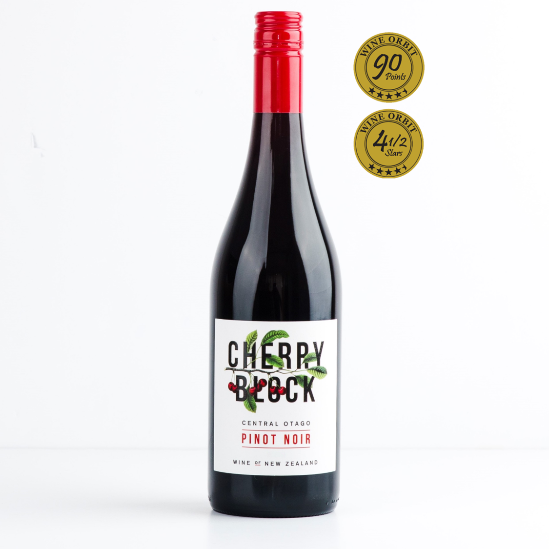 Cherry Block Central Otago Pinot Noir 2019 (6 or 12pk)