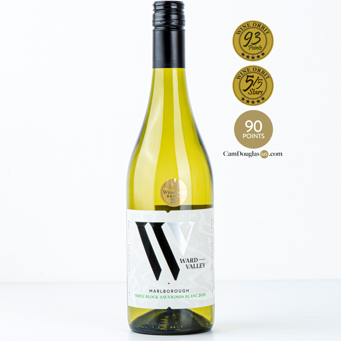 Ward Valley 'Triple Block' Marlborough Sauvignon Blanc 2020 (6 or 12pk)