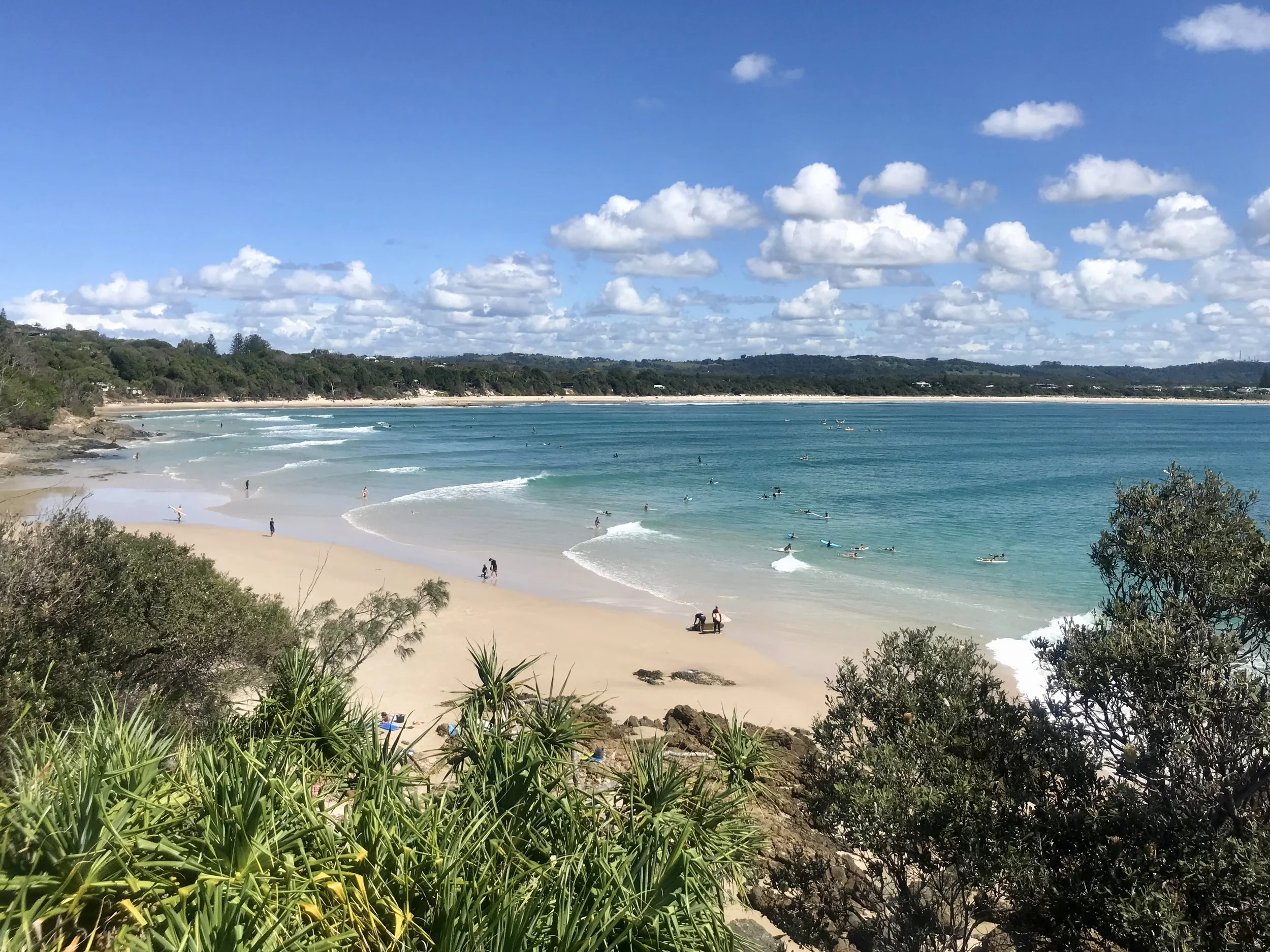 One of the many stunning views found in beautiful Byron Bay.