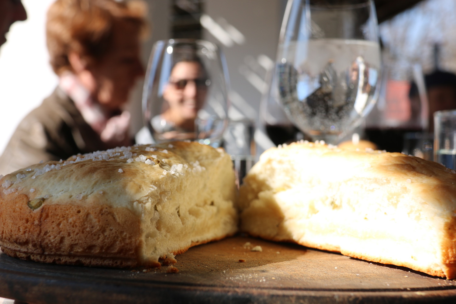 Freshly Baked Bread from the Kitchen of Los Potreros