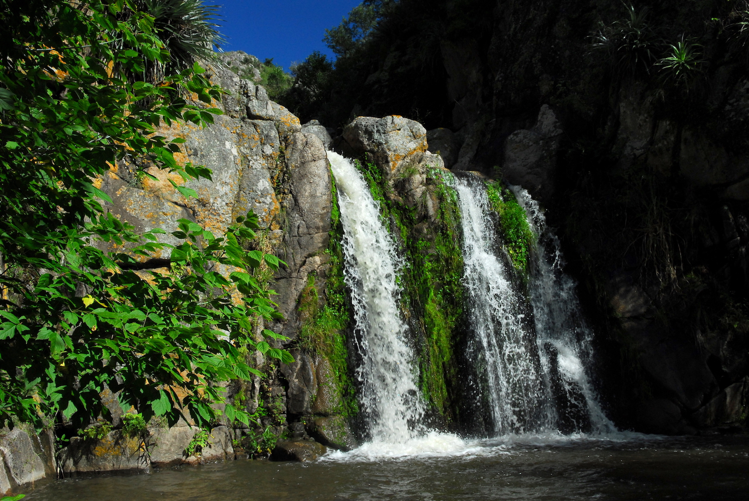 Waterfall in  Córdoba Argentina