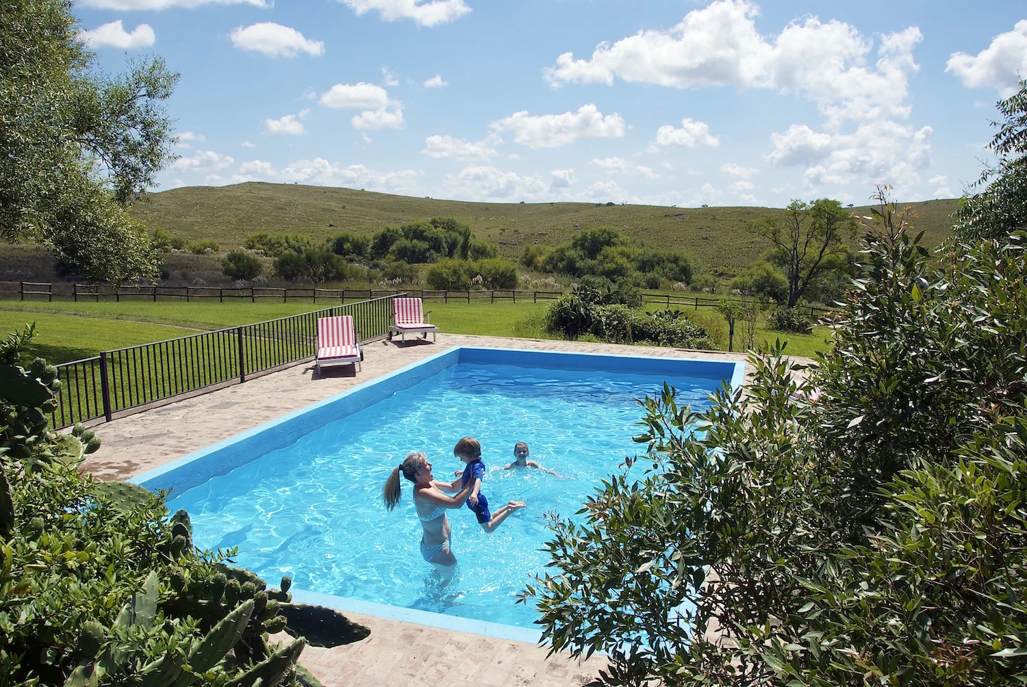 Swimming Pool at Estancia Los Potreros