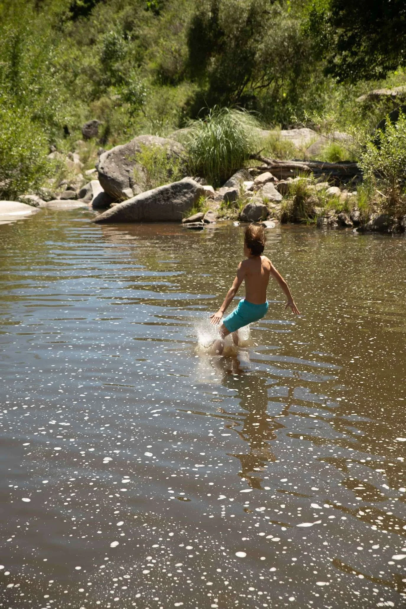 Wild Swimming in the Sierras Chicas, Argentina