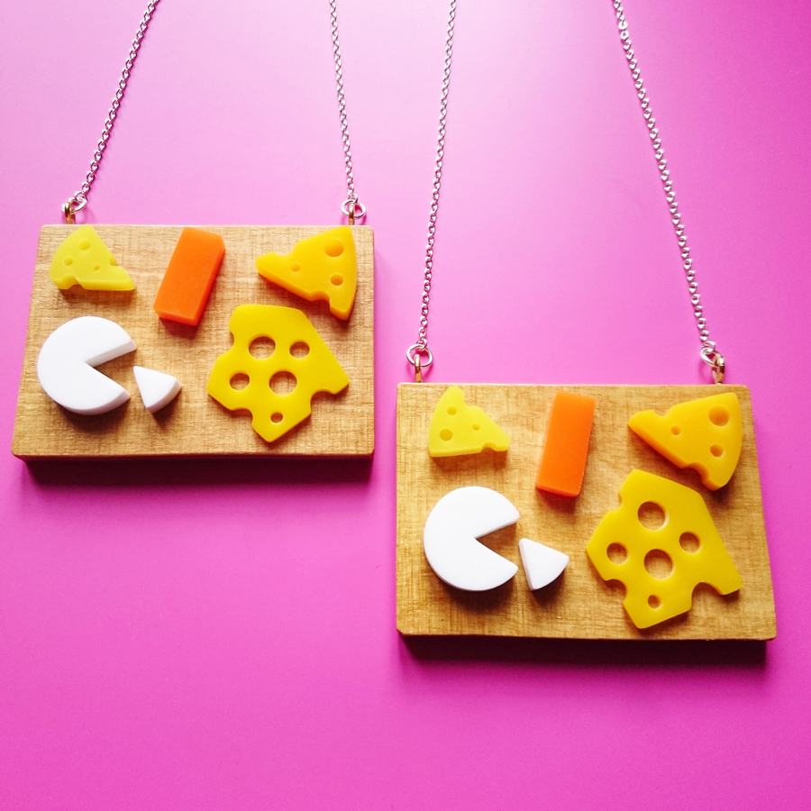i am acrylic Cheese Board Necklace.jpg