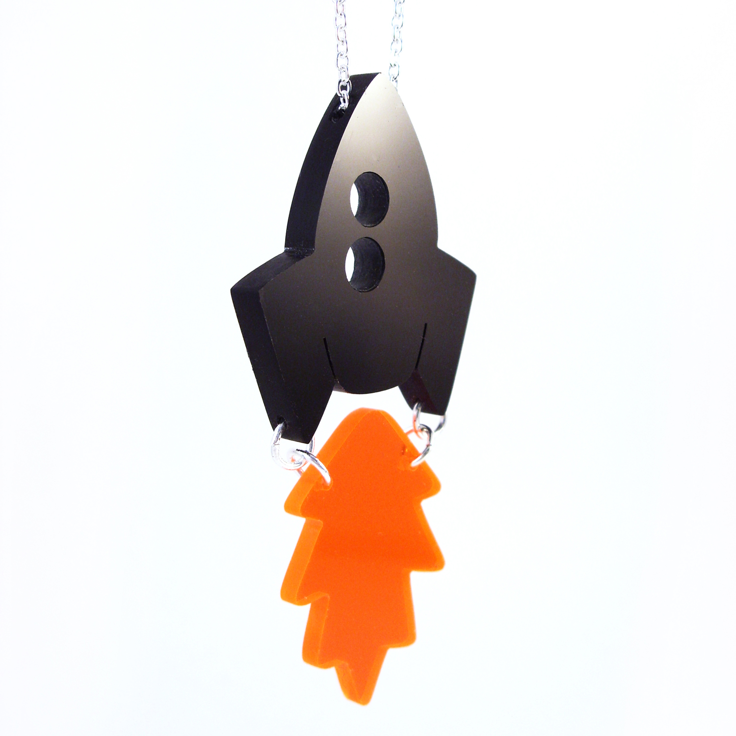 i am acrylic Rocket and Flame Necklace.jpg