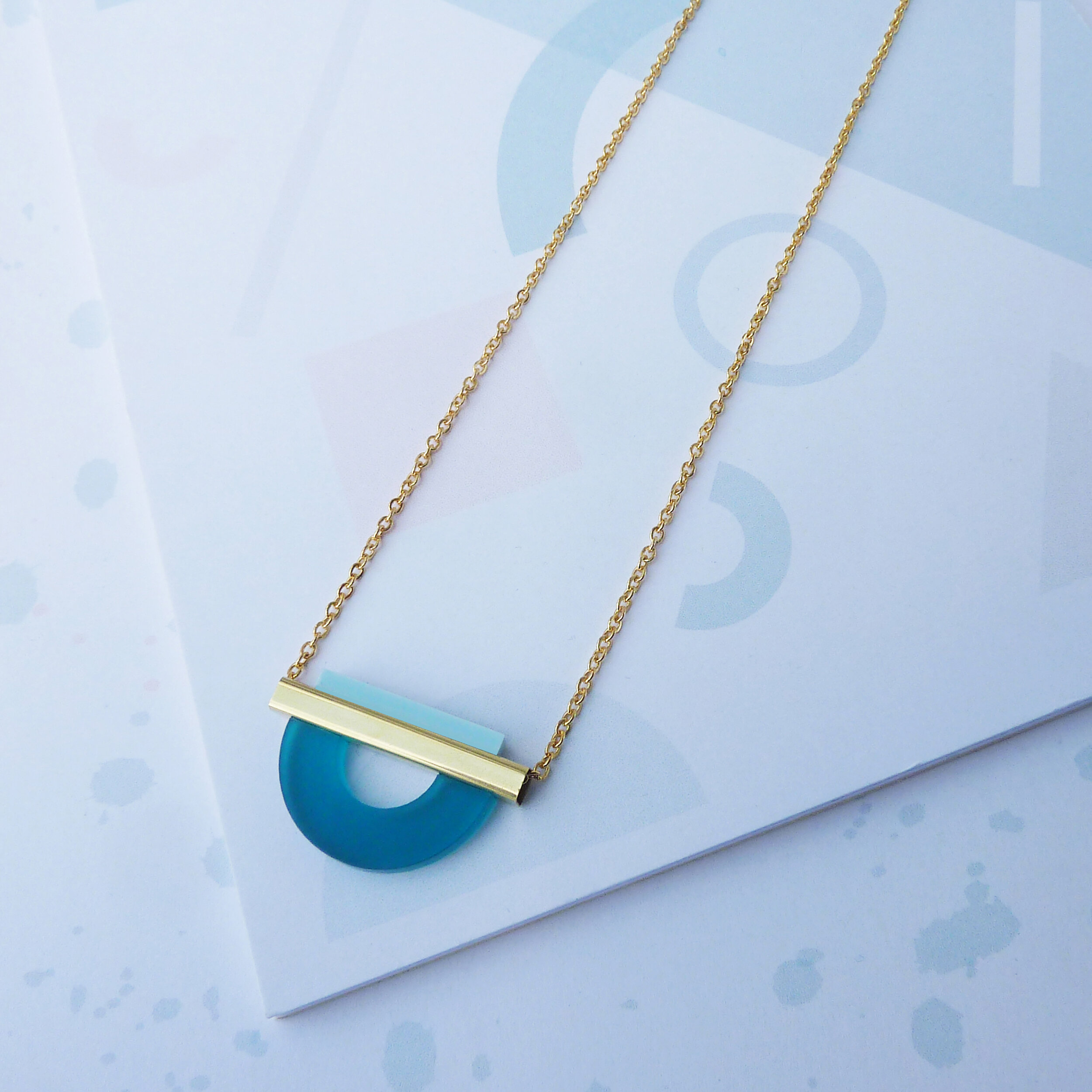 DROP CURVE NECKLACE TEAL AND PALE BLUE 4.JPG