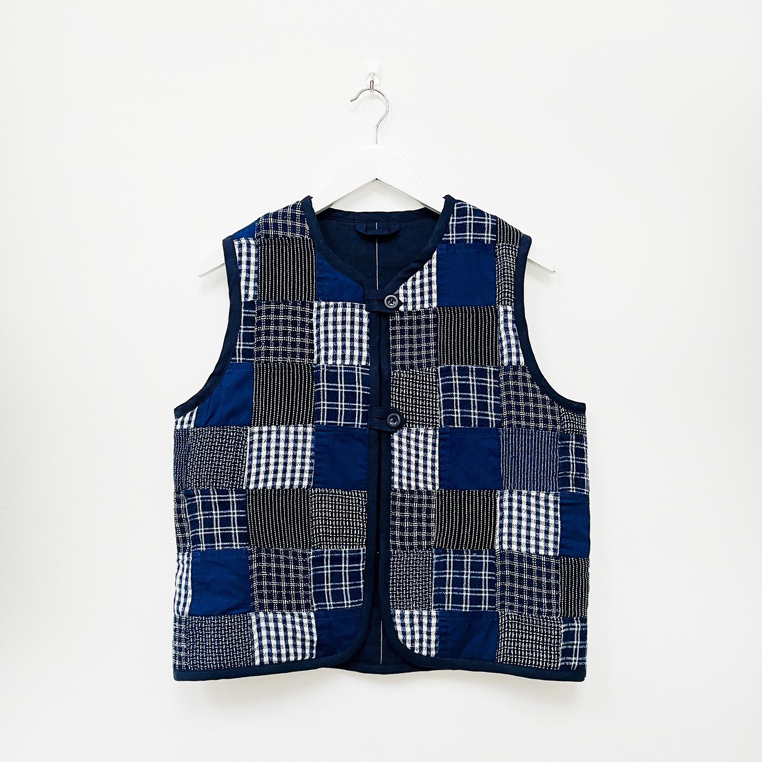 patchwork indigo reversible quilt vest.jpg