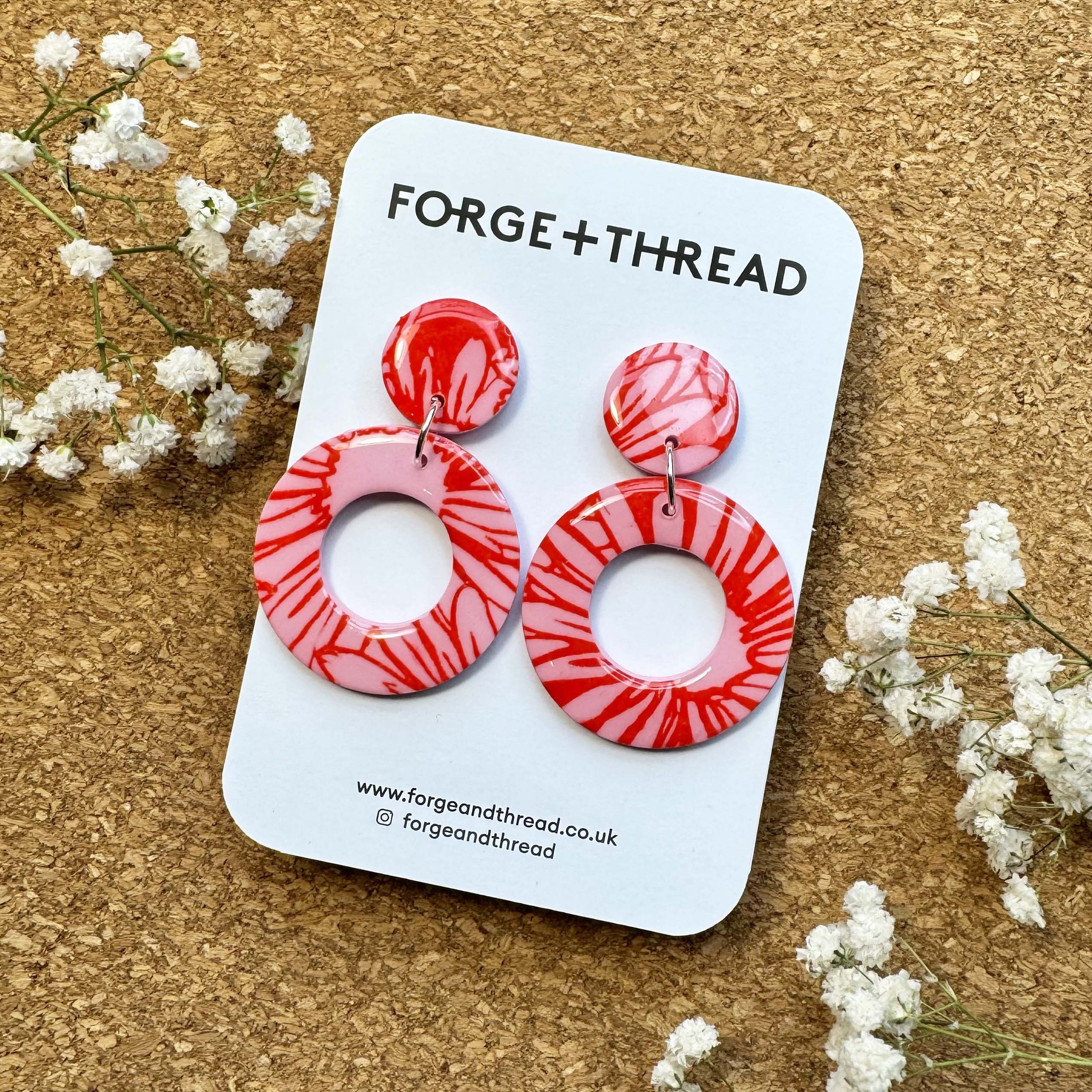 Forge_Thread Pink Sunflower Earring.jpg