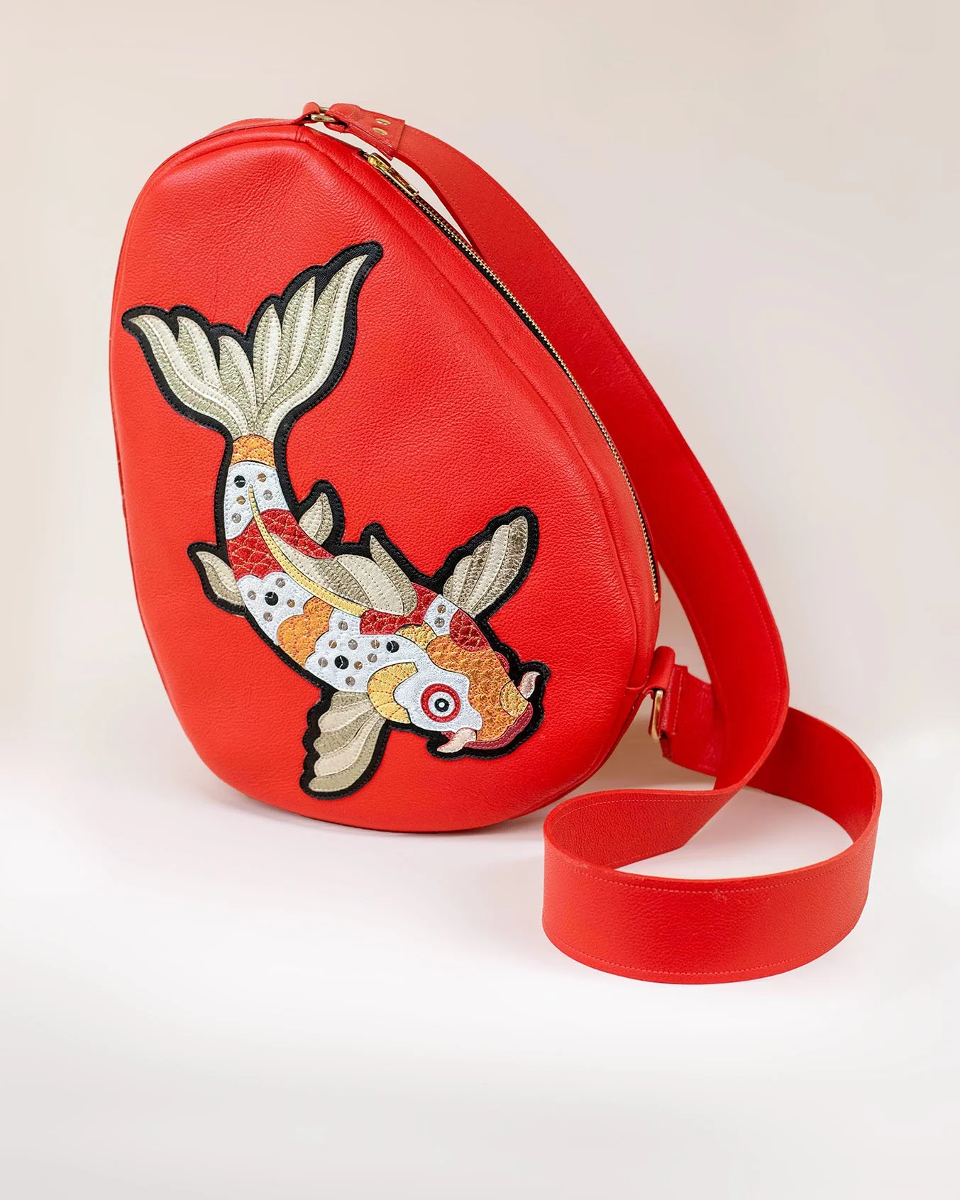 Jo Gill Koi Carp Leather Bag.jpg