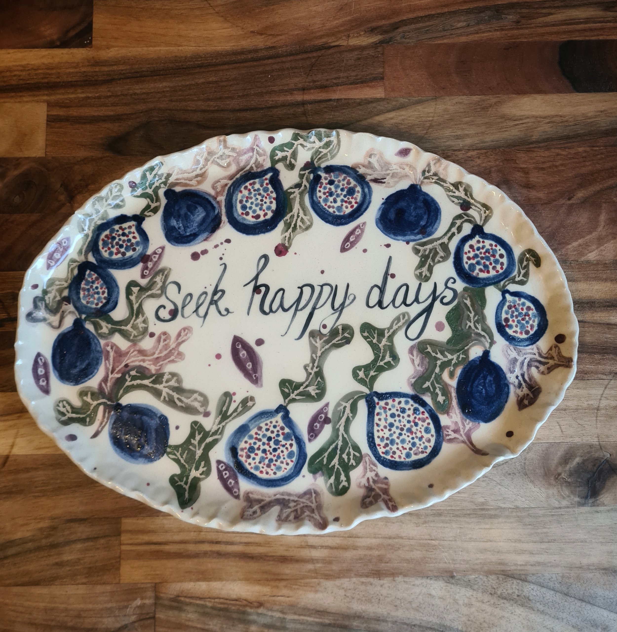 Bread and roses ceramics