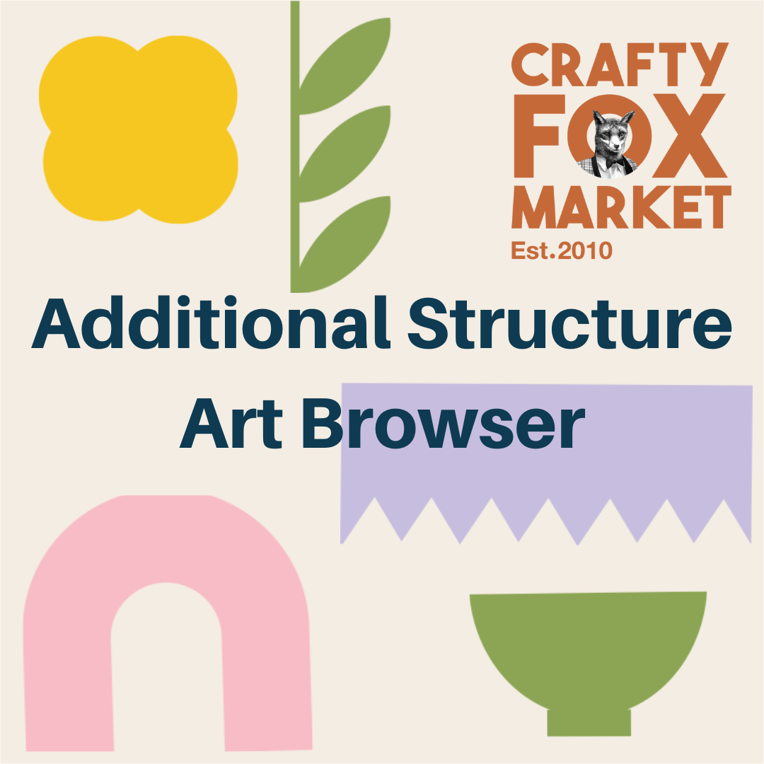 Additional Space for an art browser for Crafty Fox Market