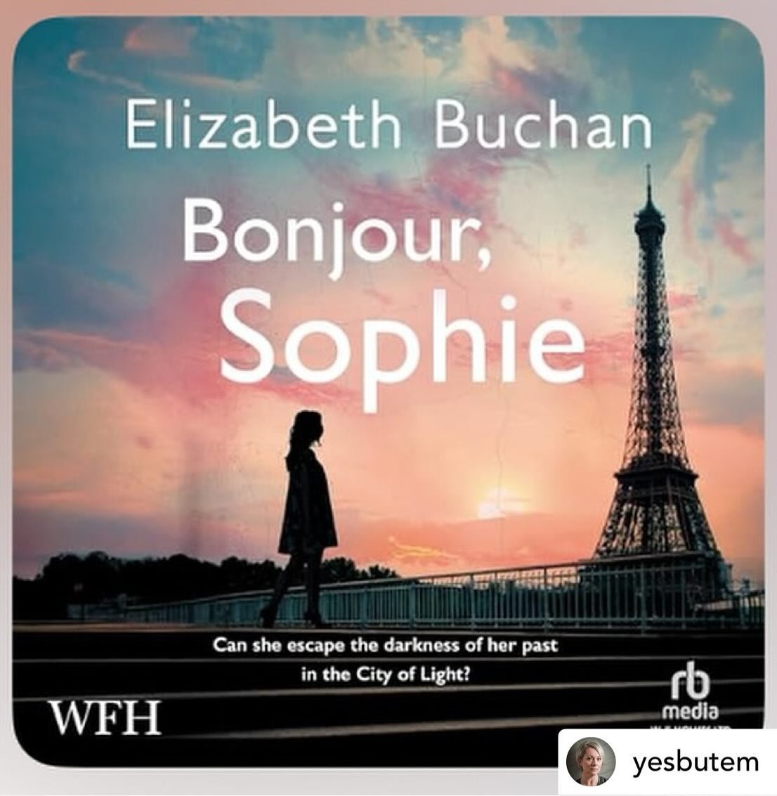 Another engrossing narration from TVA&rsquo;s @yesbutem (Emily Joyce), recorded @rushforthmedia for @wfhowes @audible_uk 🎙️🎧📖💜🇫🇷

Posted @withregram &bull; @yesbutem Out now. I narrated the audiobook so have read it twice and could happily do s