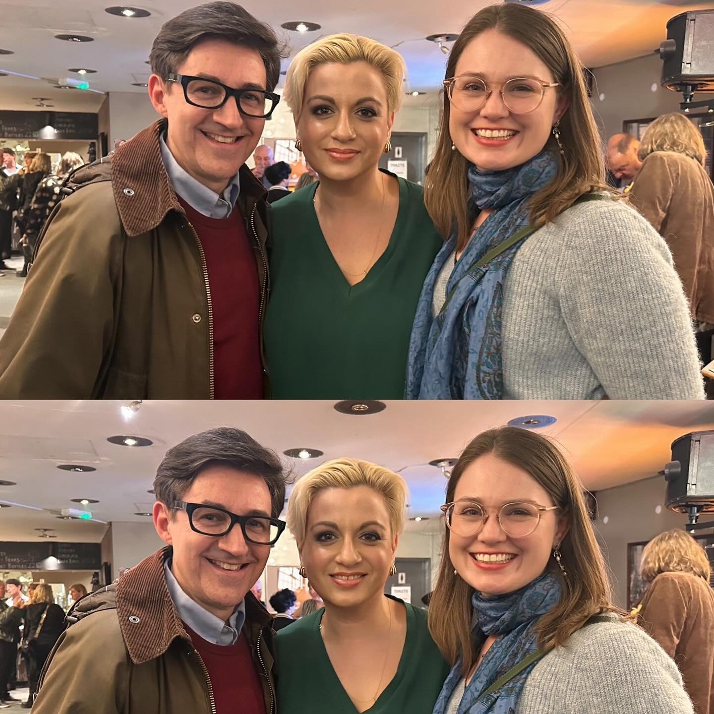 Great to see TVA&rsquo;s @sidnurge (David Boyle) in #sammyat66 last night @cockpittheatre . Lovely to have the company of TVA&rsquo;s @_tarynryan and to see @stevefurst01 too. Good catch up with a lot of laughs xx 📖🎭💜