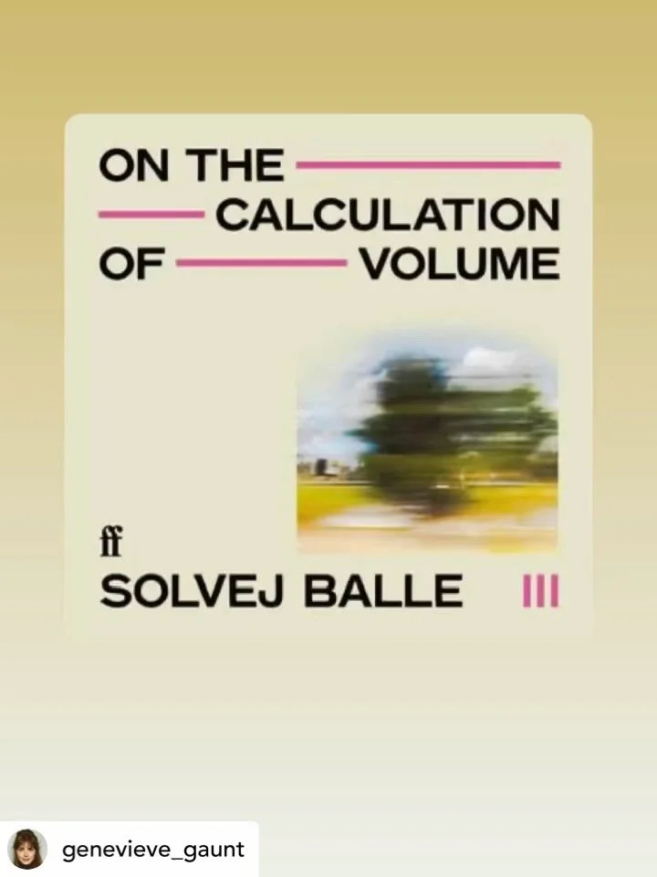 Another beautiful narration from TVA&rsquo;s @genevieve_gaunt @rakkitproductions @audible_uk 🎧🎙️📖💜

Get @reshare_app &bull; @genevieve_gaunt @faberbooks audio - I have narrated On the Calculation of Volume III - from Danish writer Solvej Balle. I