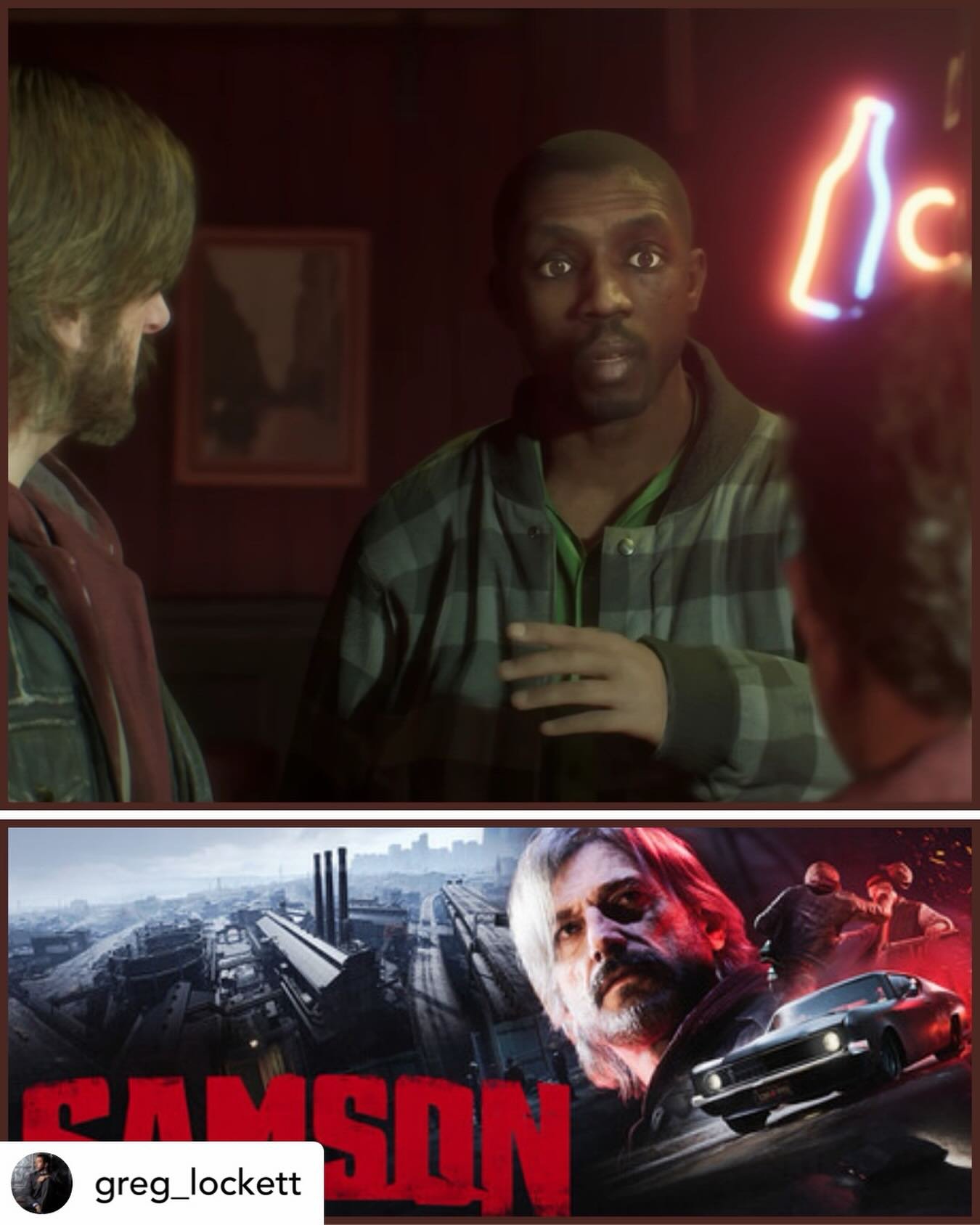 Check out the latest excellent gaming release featuring TVA&rsquo;s brilliant @greg_lockett @liquidswordsinc @sideglobal 🎧🎙️🎮💜 

Repost from @greg_lockett
&bull;
Tommy Riley is out here fighting for his life and getting to voice him was was so. m