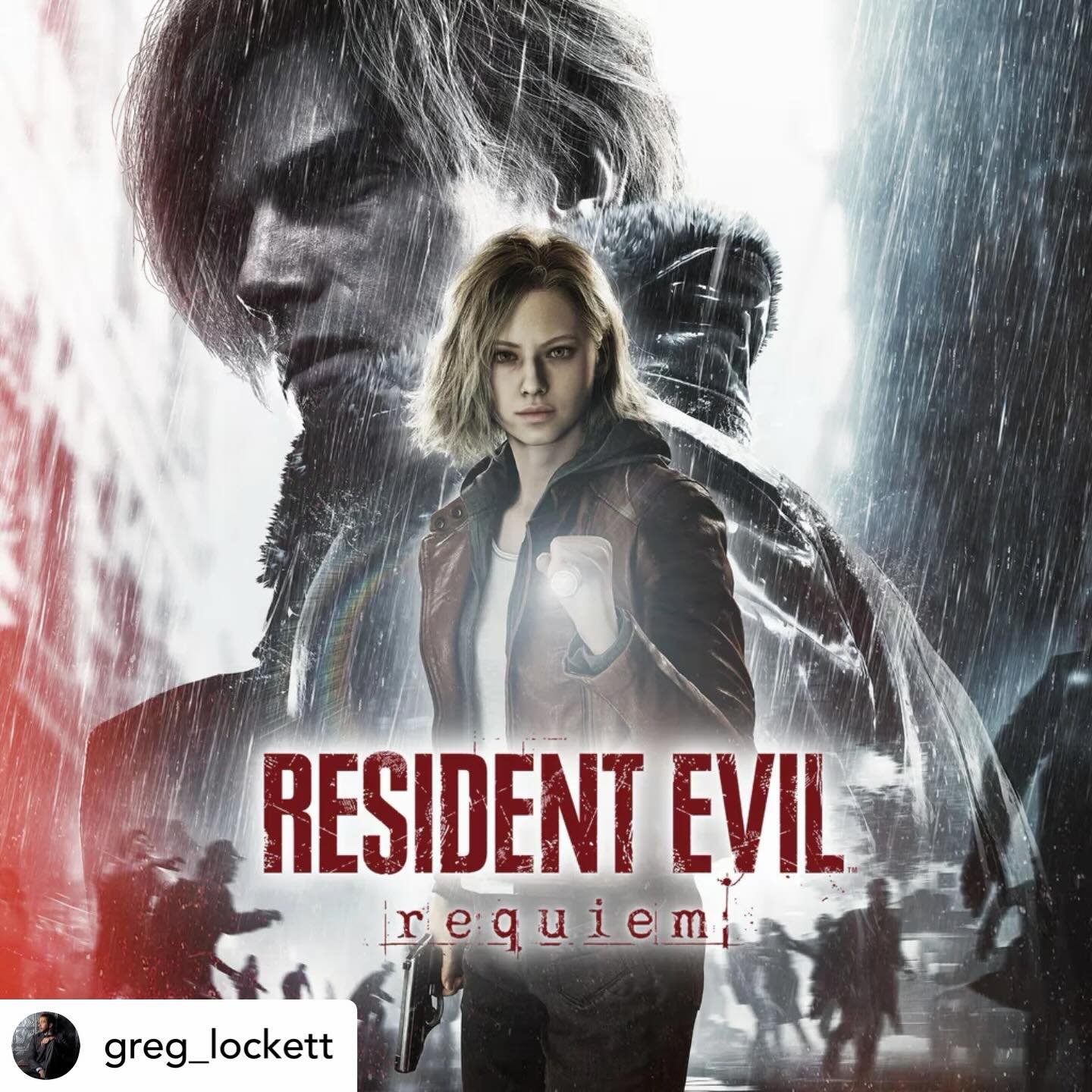 Another excellent gaming v/o from TVA&rsquo;s @greg_lockett 👏 thank you @sideglobal @katesaxon_director 🎧🎙️🎮💜 @re_games 

Get @reshare_app &bull; @greg_lockett Uhhhh, things could be going better in Raccoon City, but I loved voicing characters i