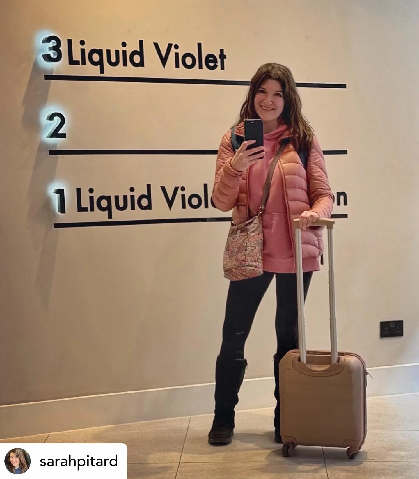 It was a lovely start to the week on Monday for TVA&rsquo;s @sarahpitard recording for two different games @liquidvioletuk 🎧🎙️🎮💜

Get @reshare_app &bull; @sarahpitard Lovely day recording for a secret Liquid Violet project. I love coming here&mda