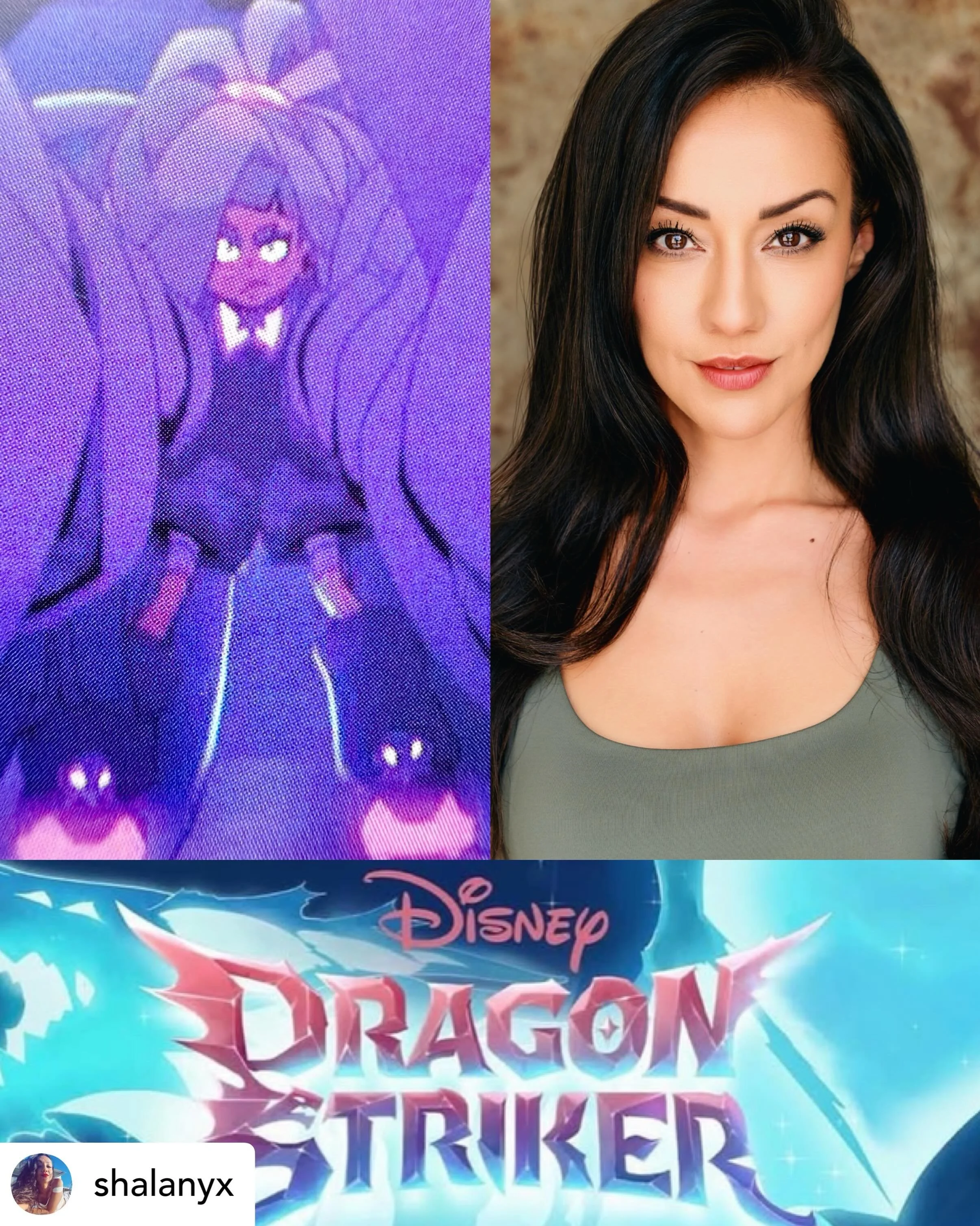 Proud to have TVA artists, including TVA&rsquo;s wondrous @shalanyx voicing upon this fab new animated series from @disneyplusuk @disney 👏🎧🎙️📺💜 recorded with the great team @liquidvioletuk @natalie.beran 

Get @reshare_app &bull; @shalanyx ☄️ DR