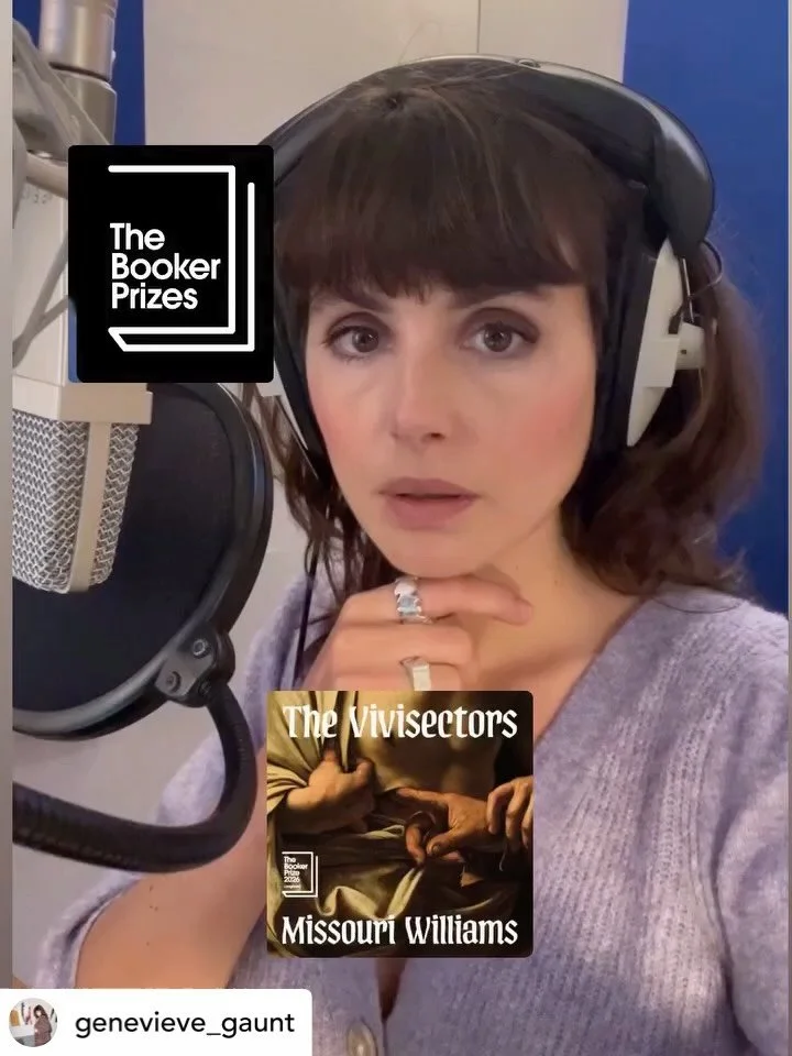 Many congratulations to @missouriwilliams upon her Booker Prize nomination this year 👏 and to TVA&rsquo;s @genevieve_gaunt for delivering another impeccable narration ⭐️🎧🎙️📖💜 @idaudio @audible_uk @audible 

Get @reshare_app &bull; @genevieve_gau