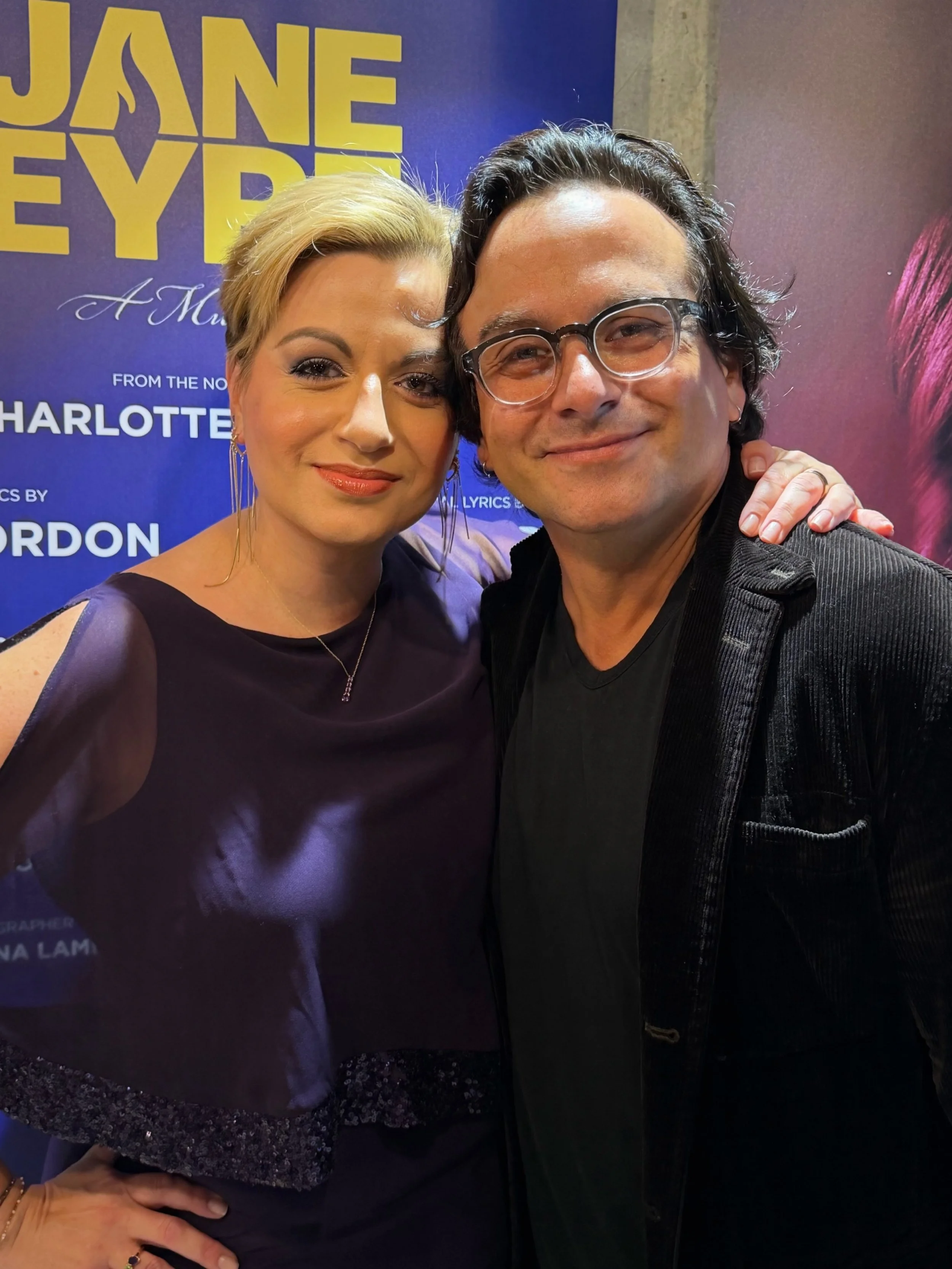 A wonderful evening @swkplay for the press night of @janeeyremusical - lovely to share the evening with TVA&rsquo;s @timhowar 💕thank you so much @ablanshay1 for your kind invitation 🥰 and a delight to see so many familiar faces too xx

Congratulati