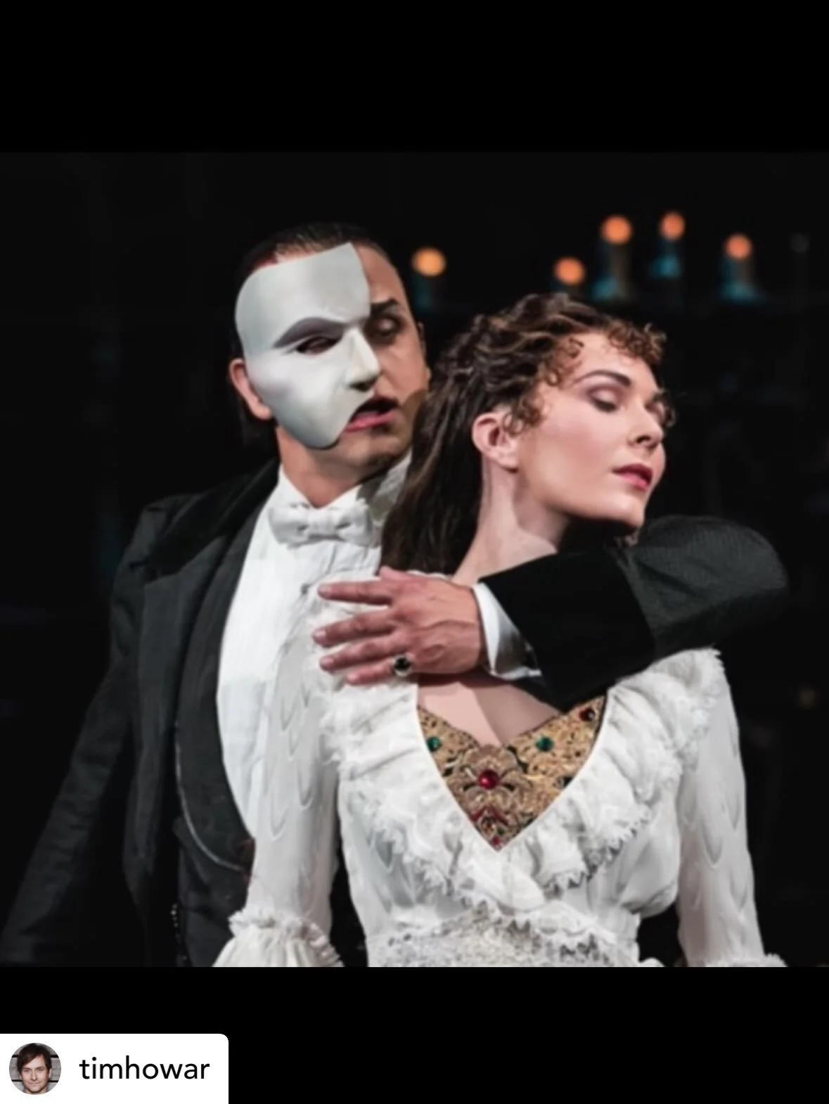 Happy 40th Anniversary to @andrewlloydwebber glorious masterpiece @phantomopera - such wonderful memories of seeing TVA&rsquo;s @timhowar positively shine in the role of the Phantom, bringing out all the subtle nuances &amp; depths of the role. Not t