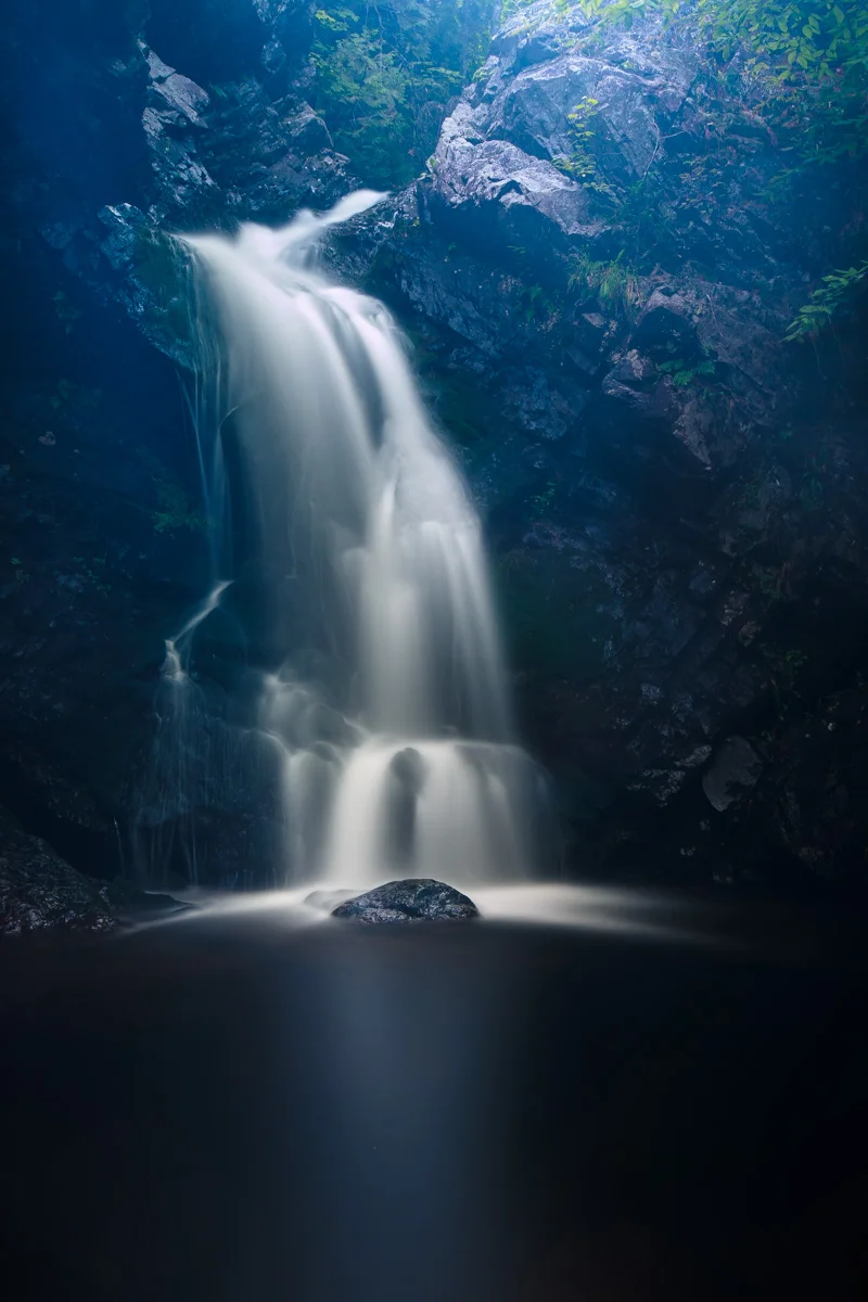 Cool evening at Howland Falls