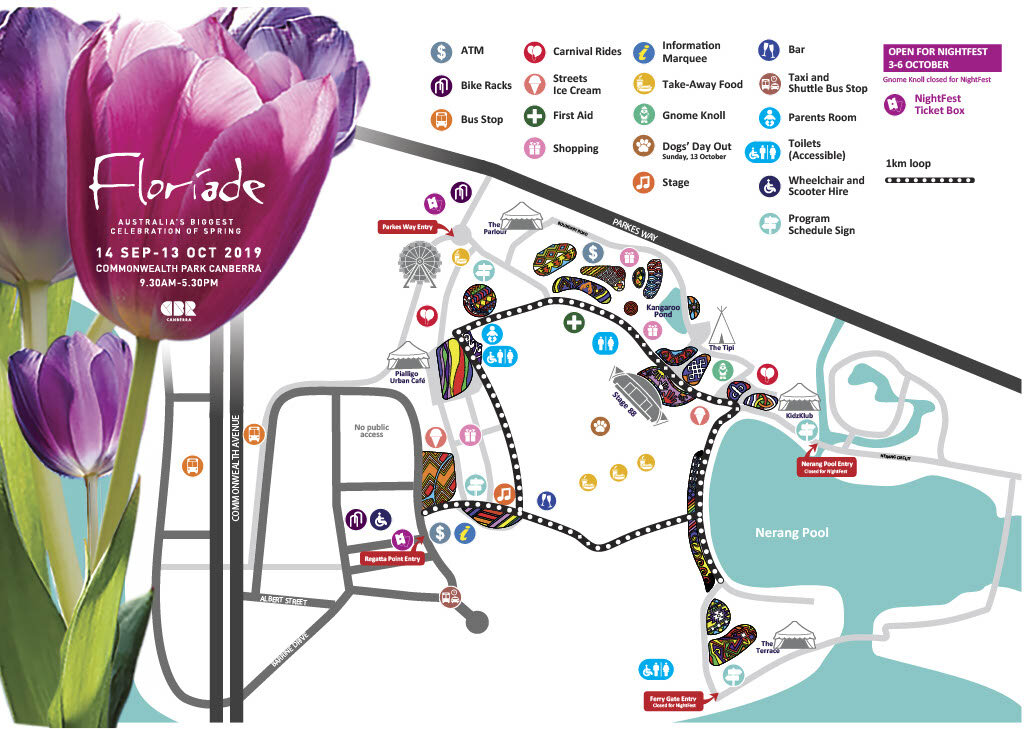 Floriade 2019 Map